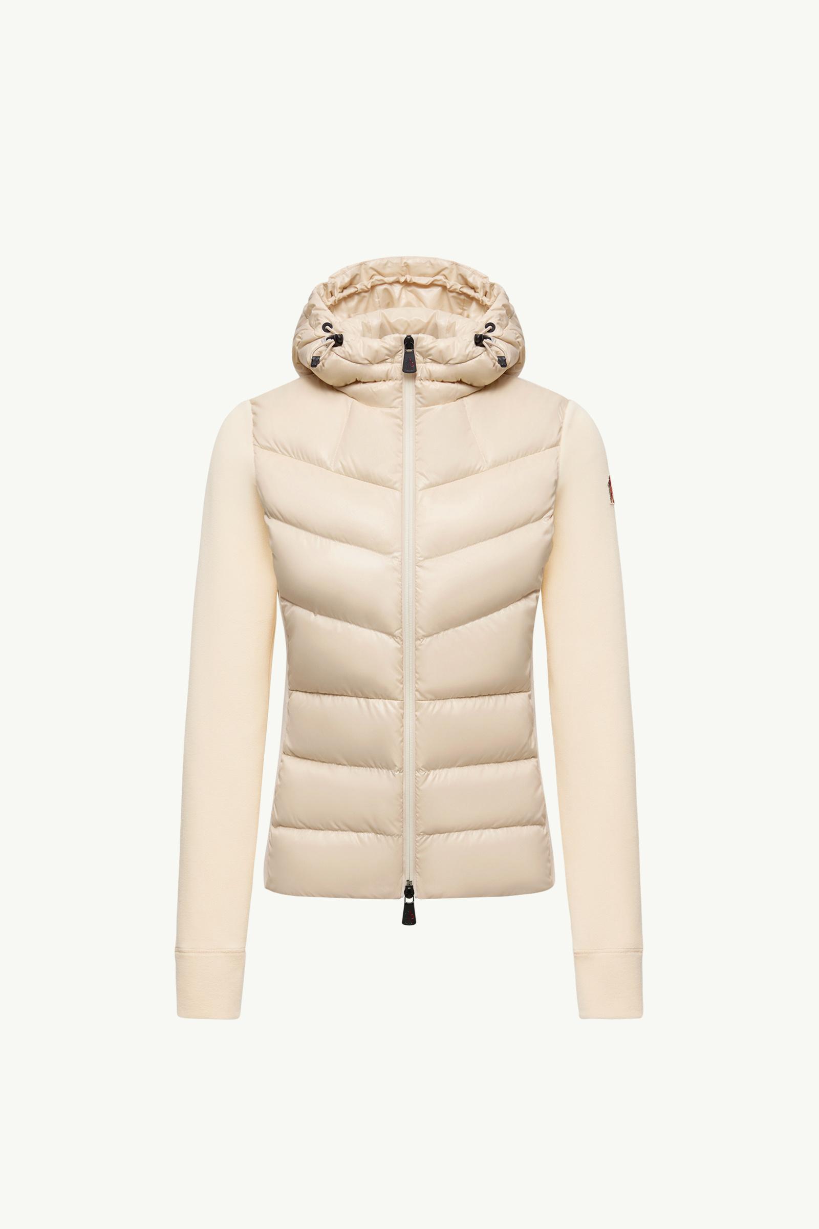 新品☆MONCLER Cropped Women Hoodie パーカー M 白 Women's White Short Hooded Sweatshirt Jacket | H&M US