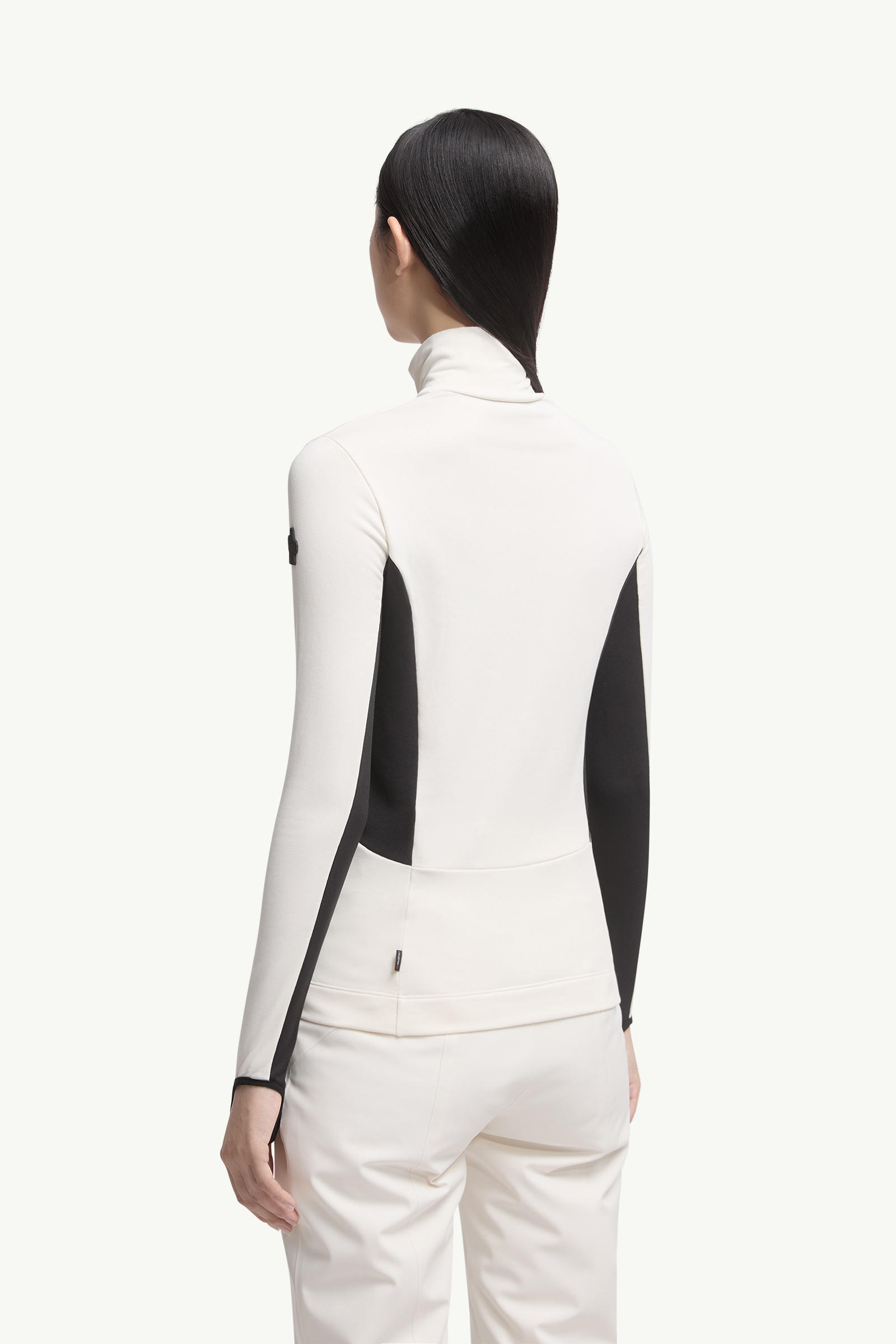 Polartec® Half-Zip Turtleneck Women White Moncler 4