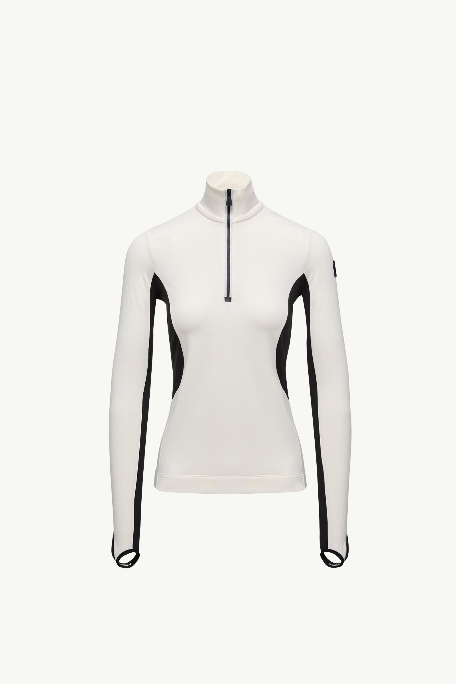 White Polartec® Half-Zip Turtleneck - Sweatshirts for Women