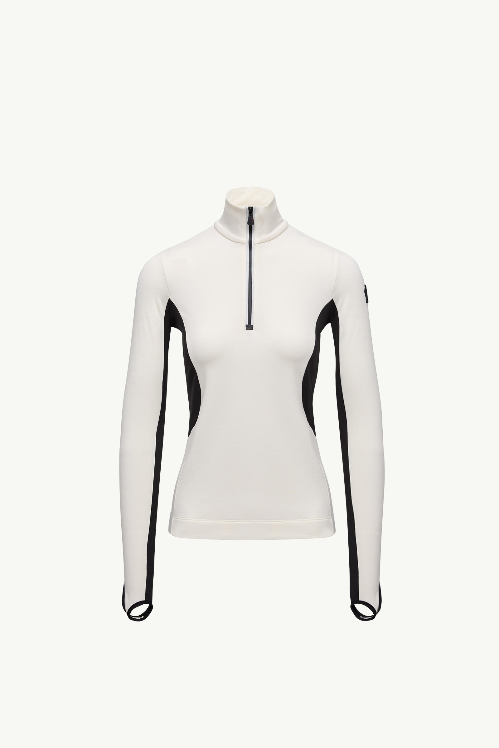 Polartec® Half-Zip Turtleneck Women White Moncler 2