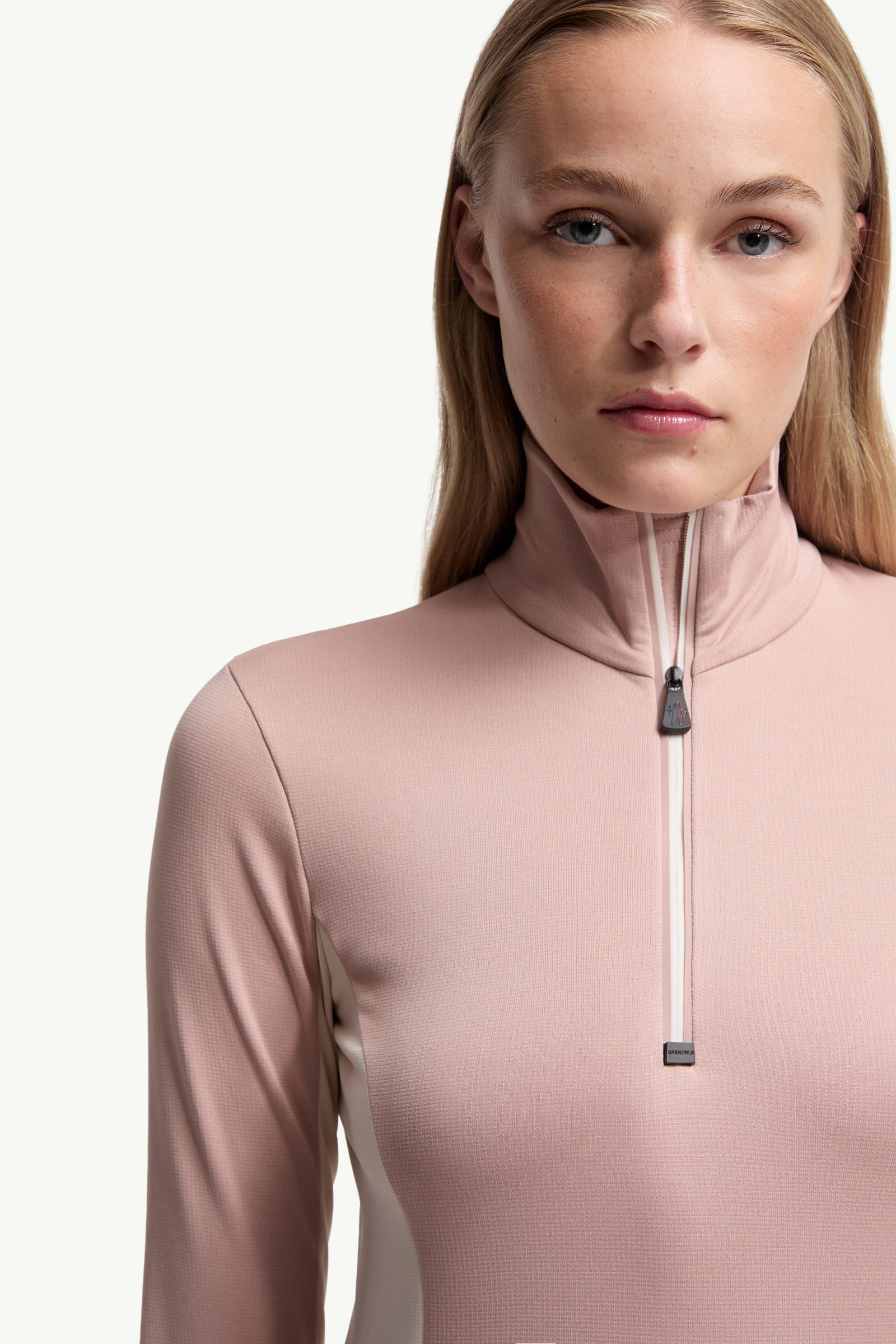 Polartec® Half-Zip Turtleneck Women Pink Moncler 5