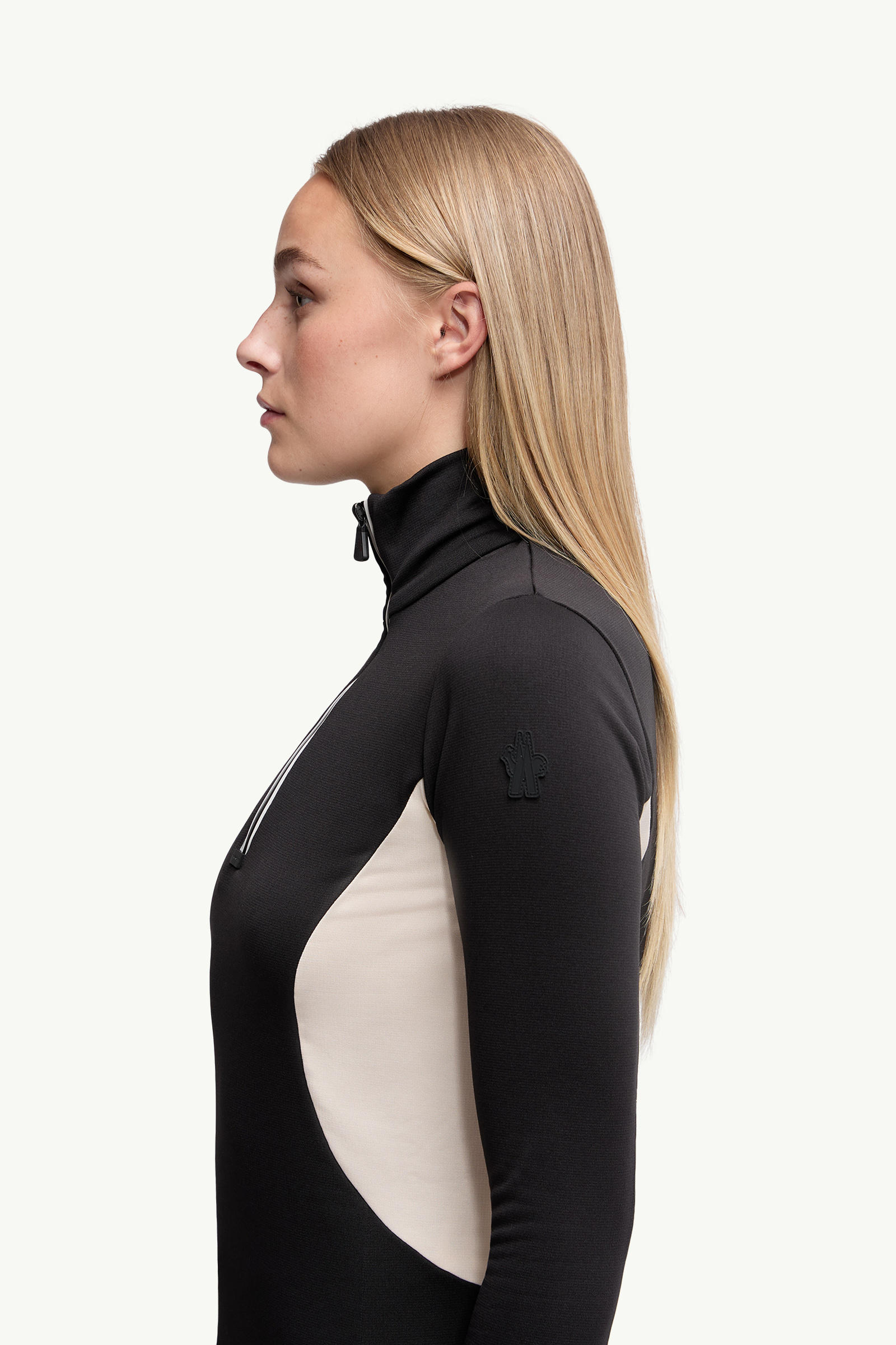 Polartec® Half-Zip Turtleneck Women Black Moncler 1