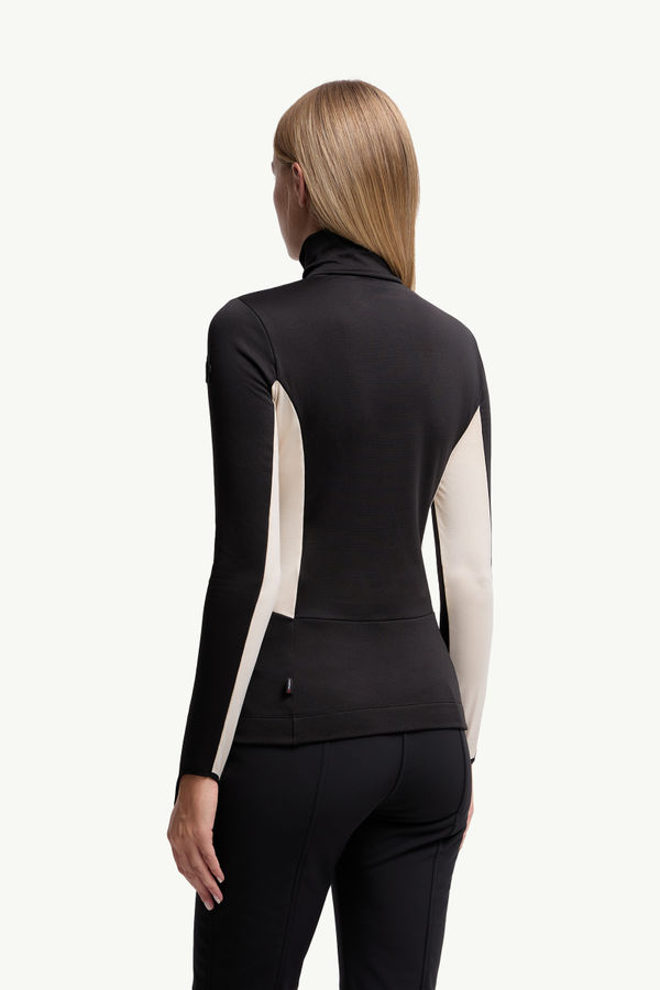 Polartec® Half-Zip Turtleneck Women Black Moncler 4