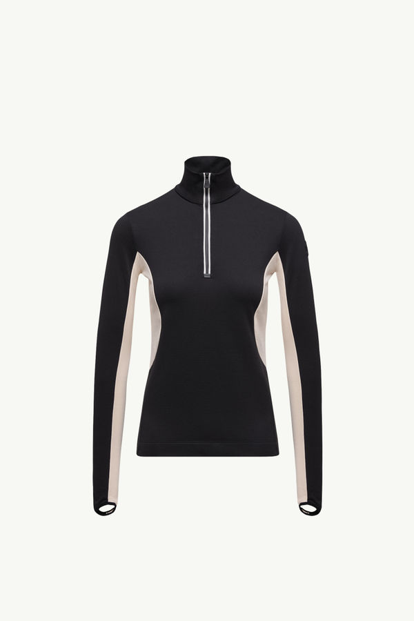 Polartec® Half-Zip Turtleneck Women Black Moncler 2