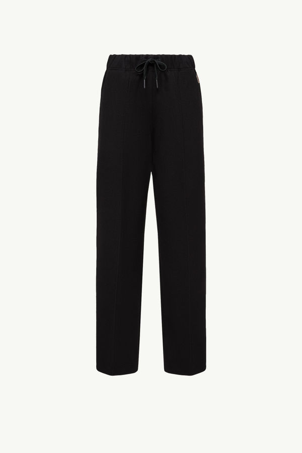 Logo Track Pants Women Black Moncler 2
