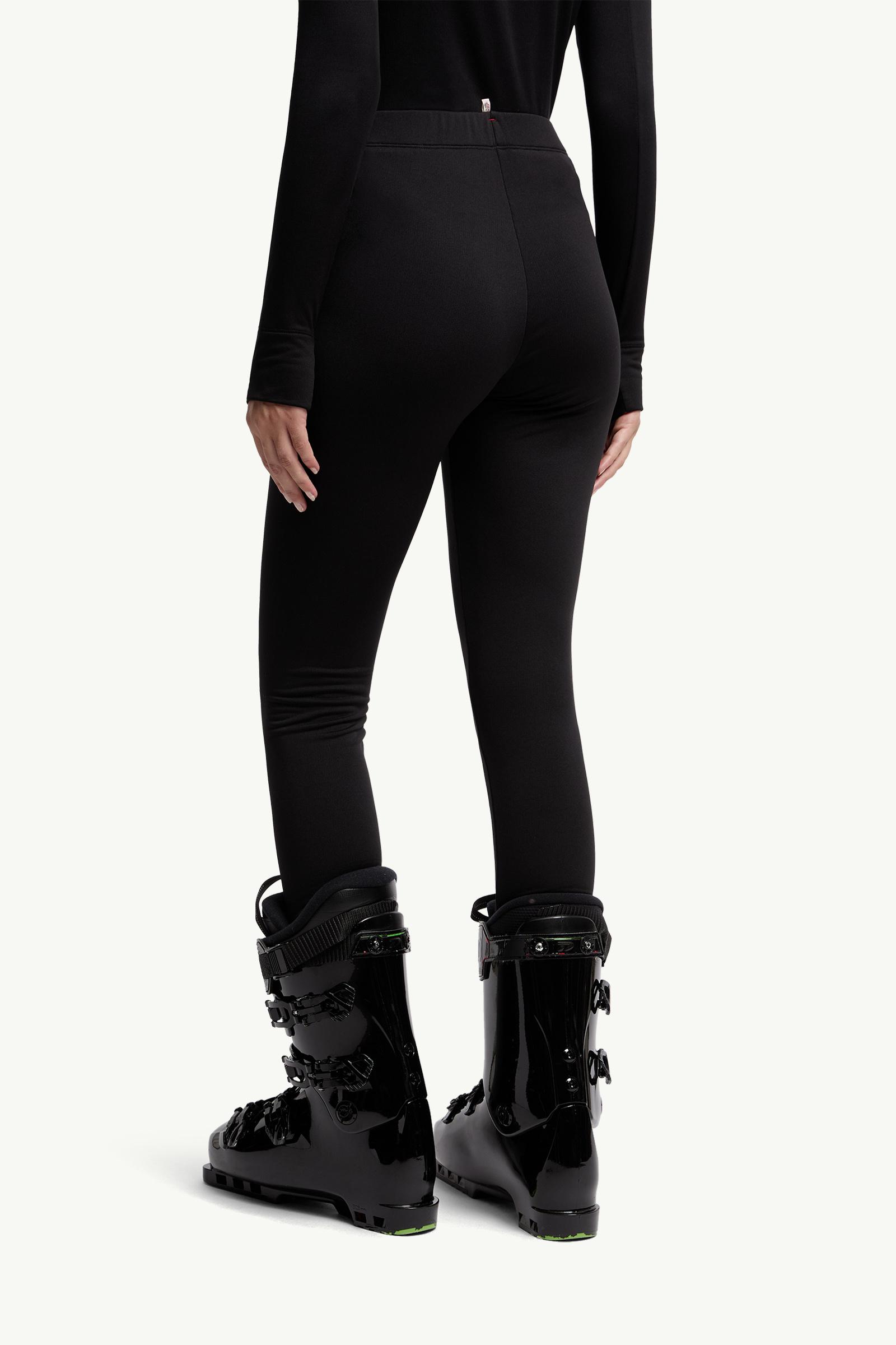 MONCLER｜LEGGINGS (8H00003 829H7 999) Black Polartec® Leggings - Pants & Shorts for Women | Moncler US