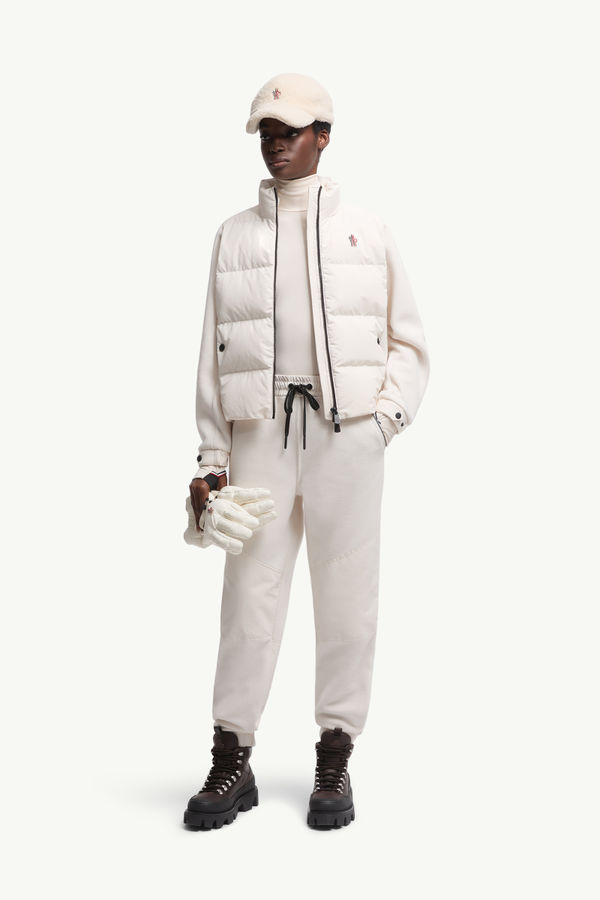 Pantaloni sportivi in Polartec® Donna Bianco Moncler 0
