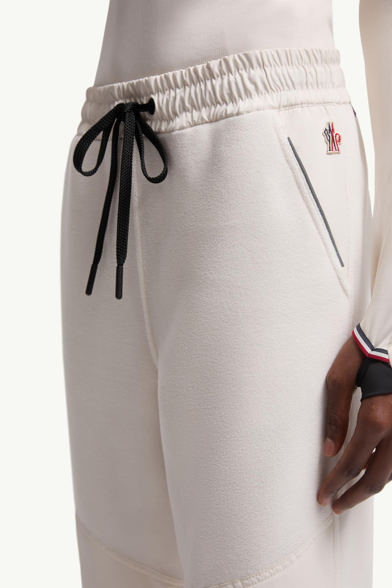 White Polartec® Track Pants - Trousers & Shorts for Women