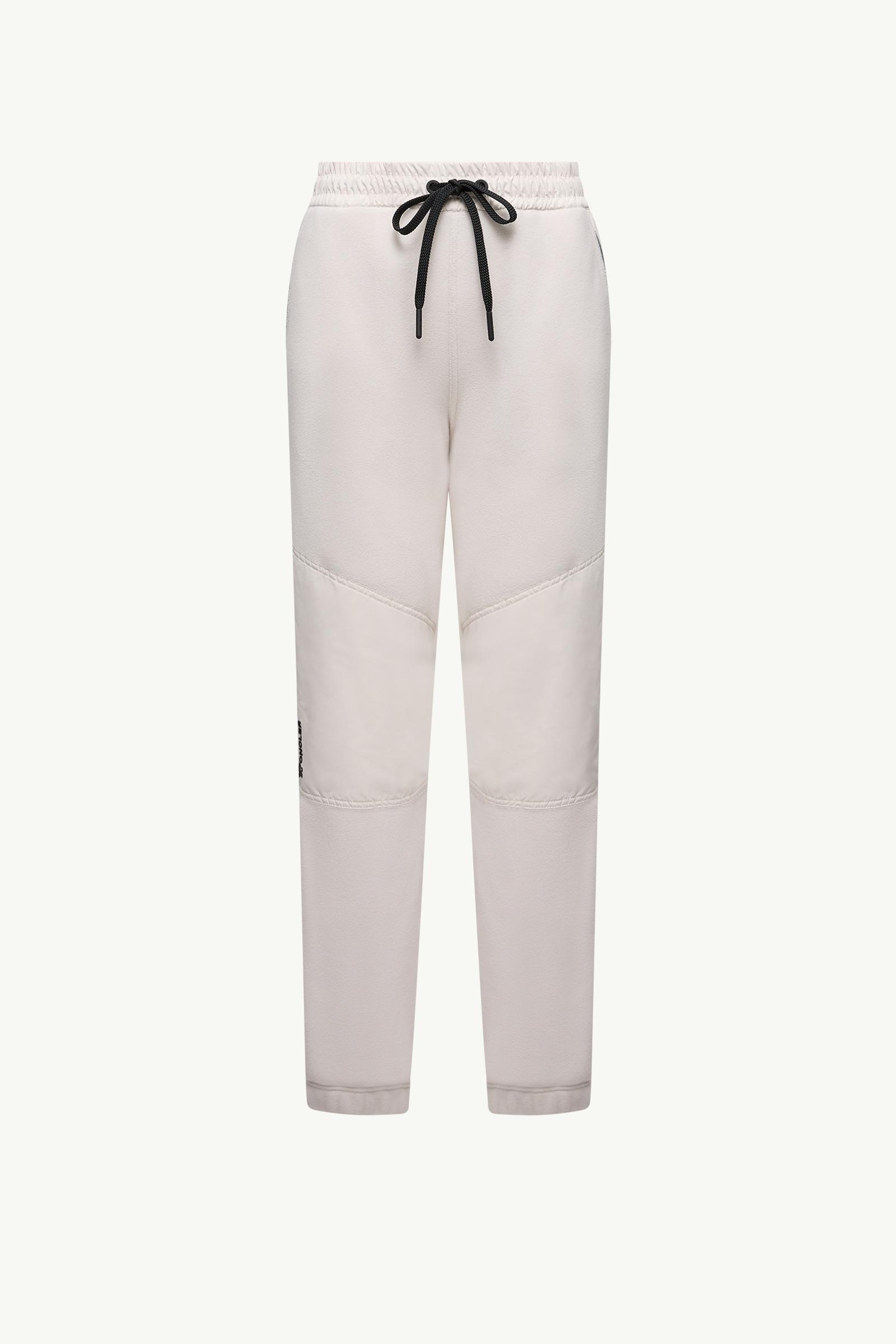 White Polartec® Track Pants - Trousers & Shorts for Women