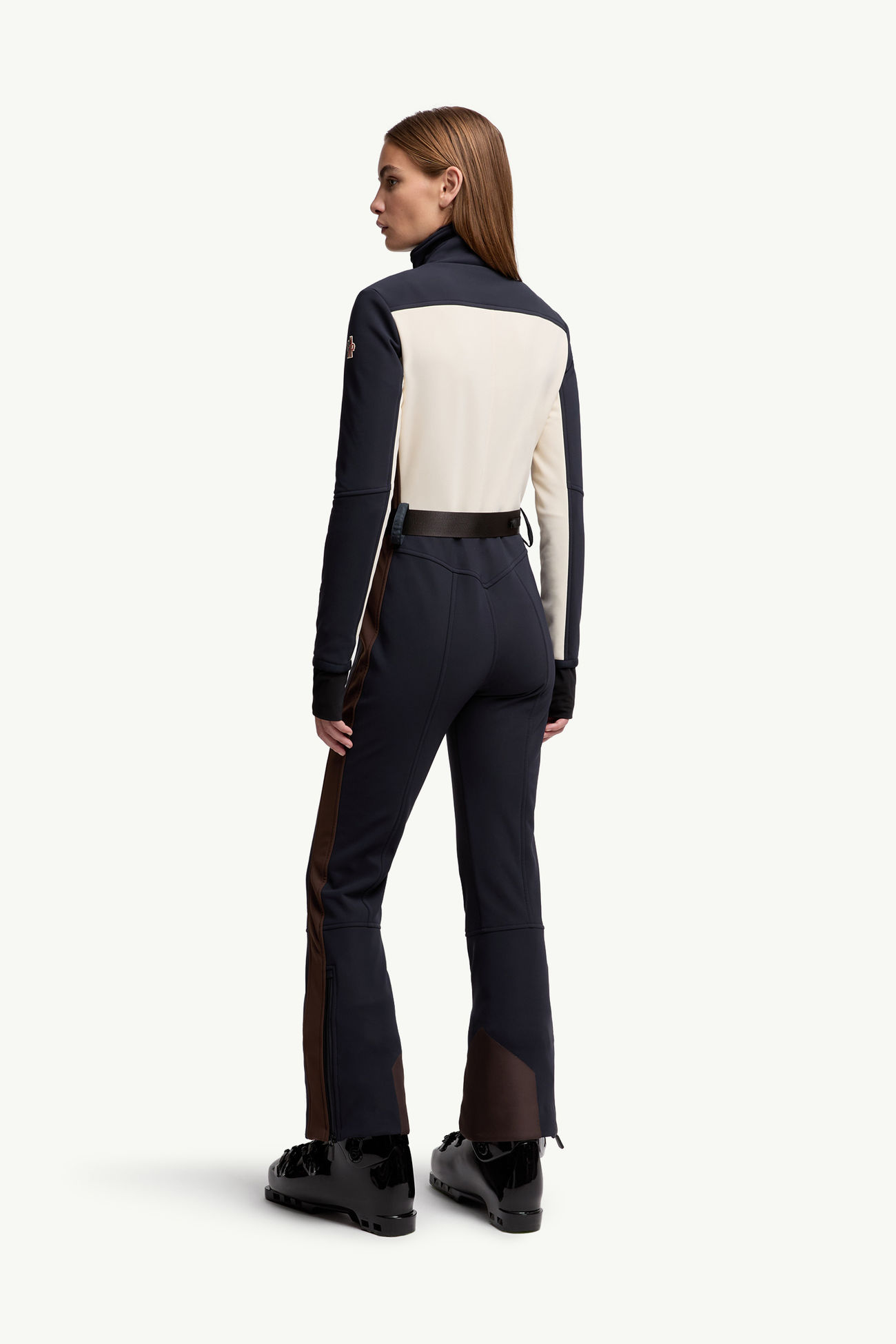 Mono de esquí Mujer Azul & Blanco Moncler 4