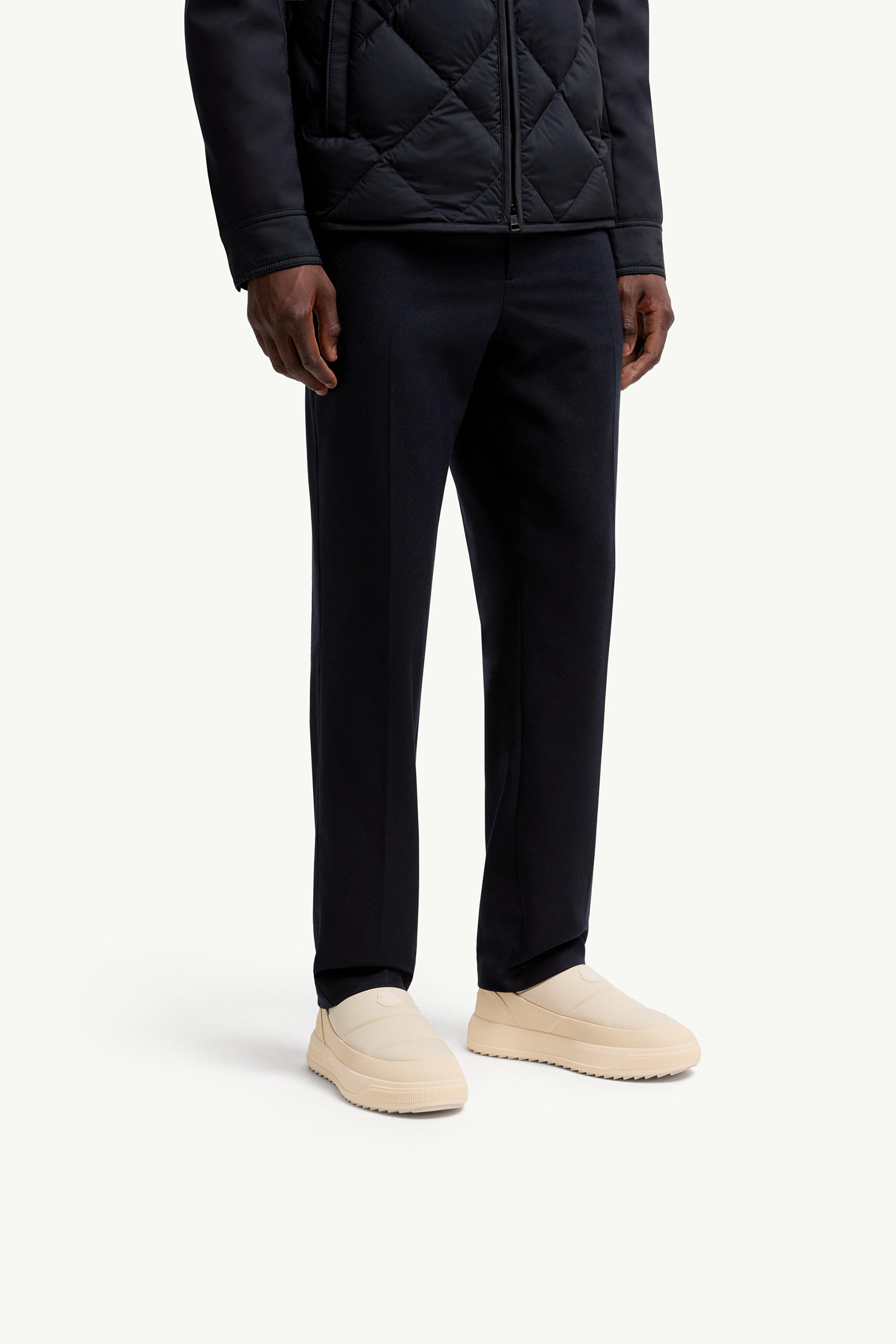 Sneaker slip-on Moncler Altive Uomo Beige Chiaro Moncler 1