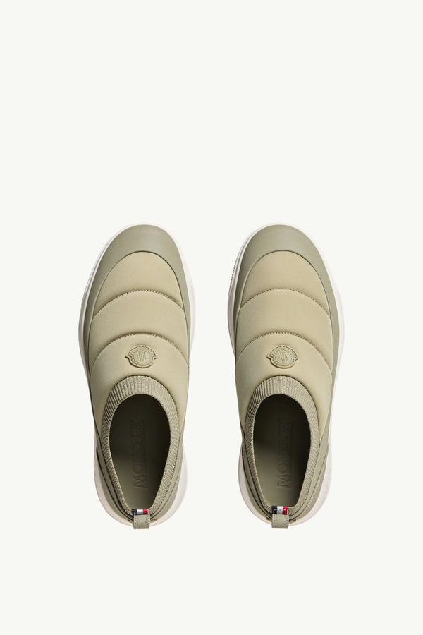 Moncler Altive Slip-On Trainers Men Sage Green Moncler 5
