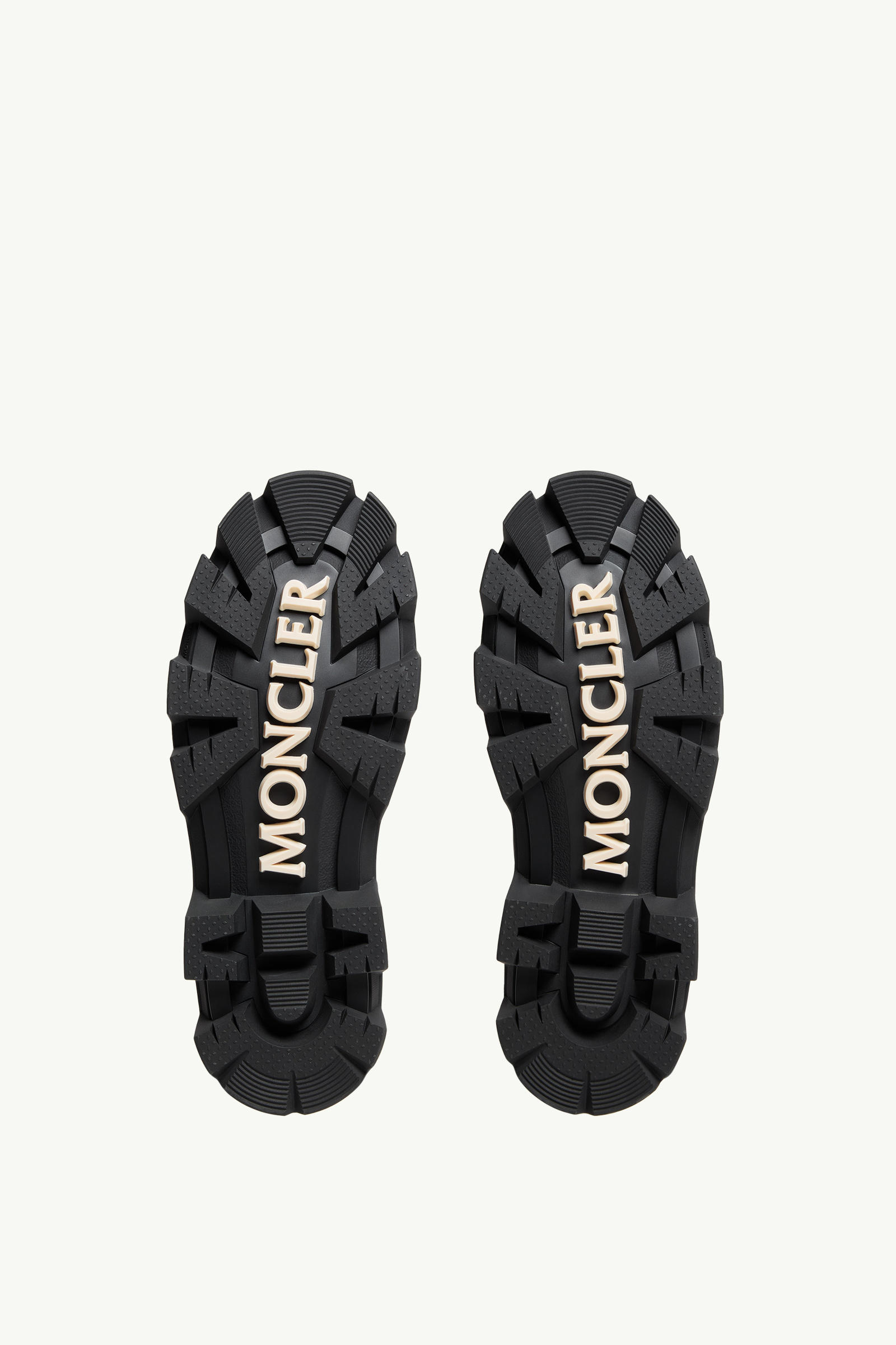 Peak City男士牛剖层革系带靴 男士 黑色 Moncler 5