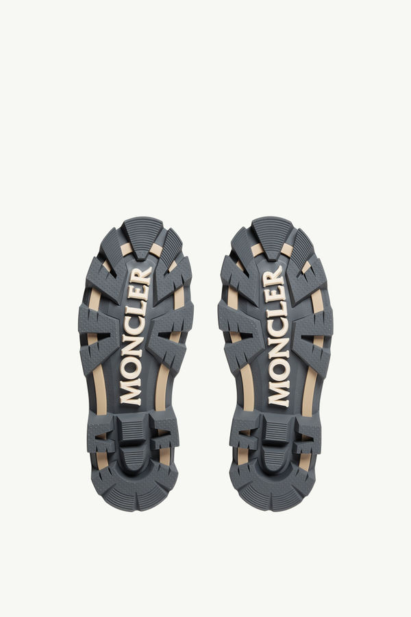 Peak City男士皮革切尔西靴 男士 浅棕色 Moncler 5