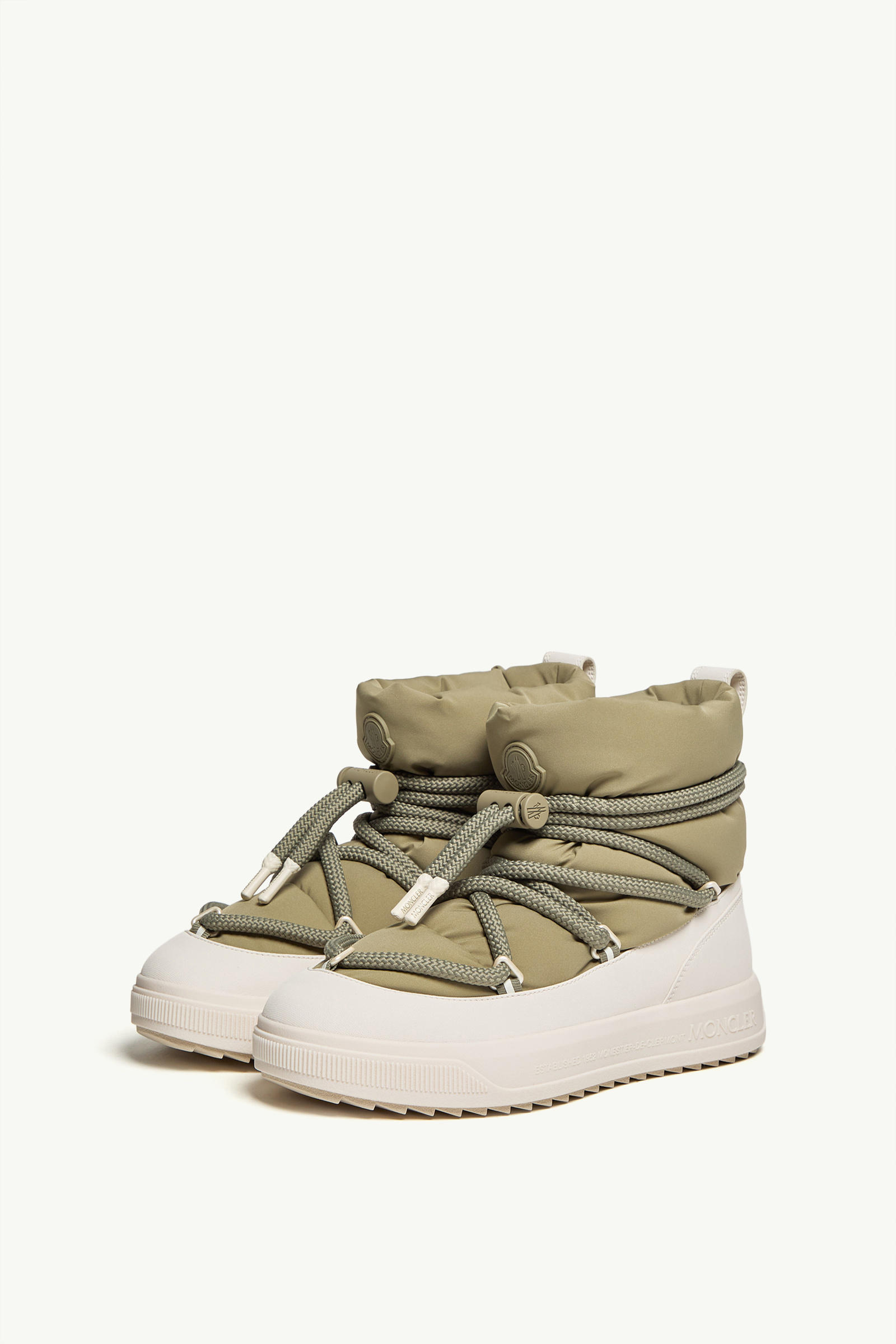 Moncler Altive Mid Snow Boots Men Sage Green Moncler 3