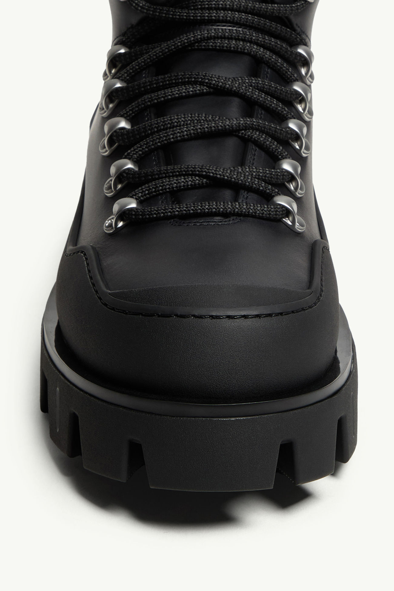 Botines de piel Peak Trek Hombre Negro Moncler 2