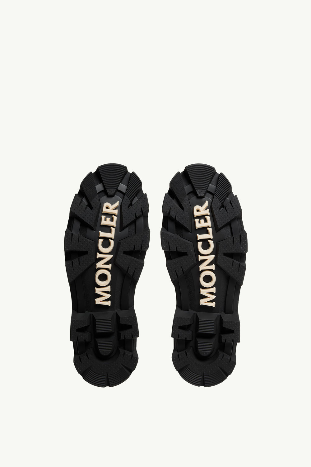 Peak Trek Leather Ankle Boots Men Black Moncler 5