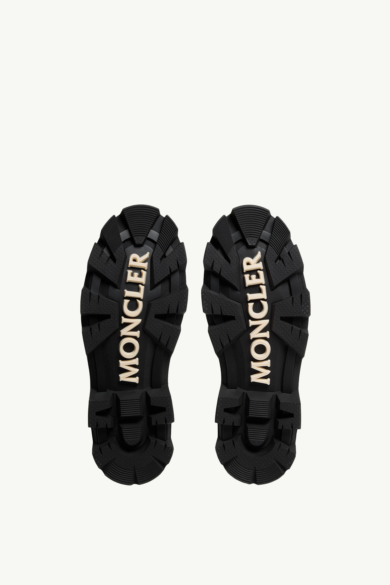 Peak Trek Leather Ankle Boots Men Black Moncler 5