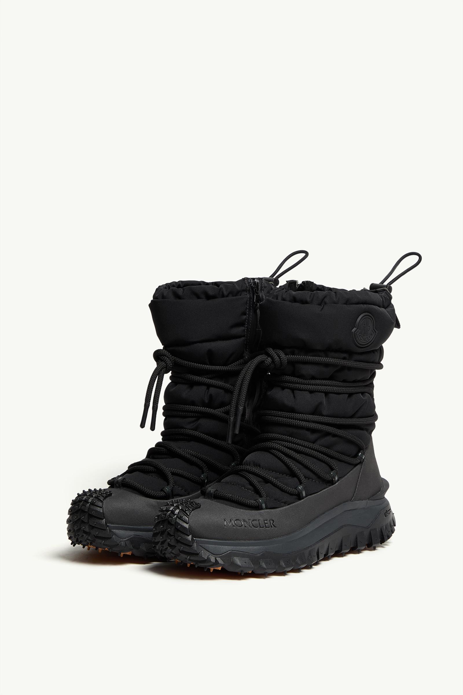 Black Trailgrip GTX Lace-Up Boots - Boots for Men | Moncler US