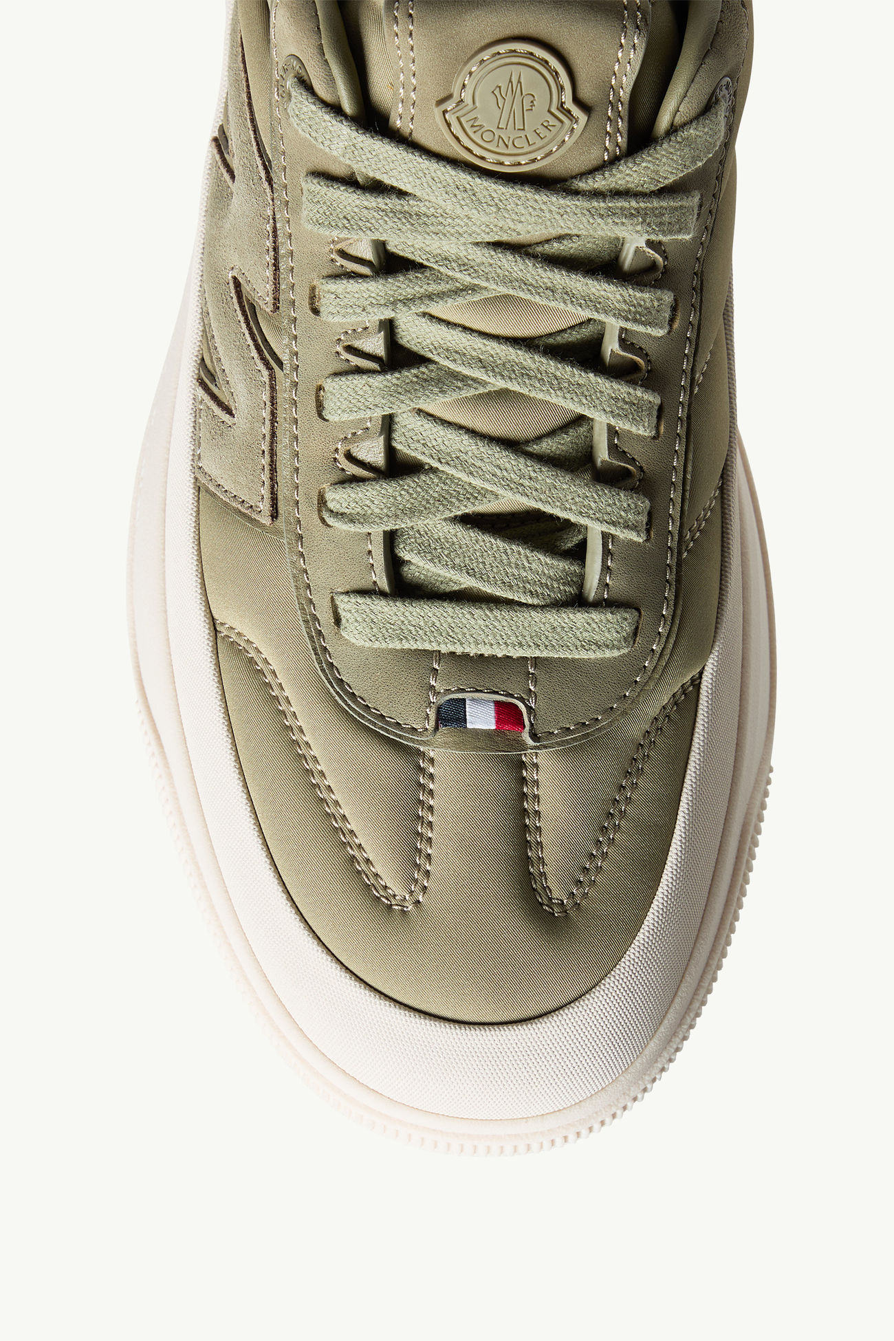 Zapatillas de nobuk y ante Moncler Altive Hombre Verde Salvia Moncler 2