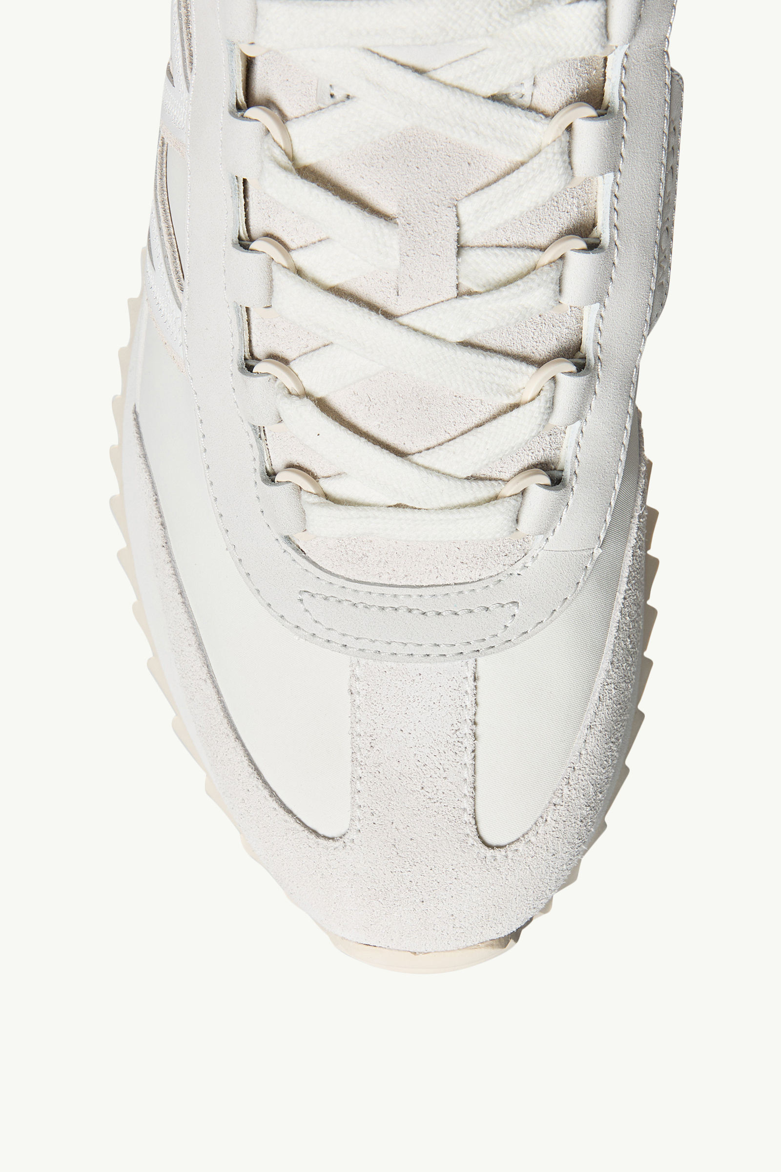 Pacey2 Suede & Nubuck Sneakers Men White Moncler 2