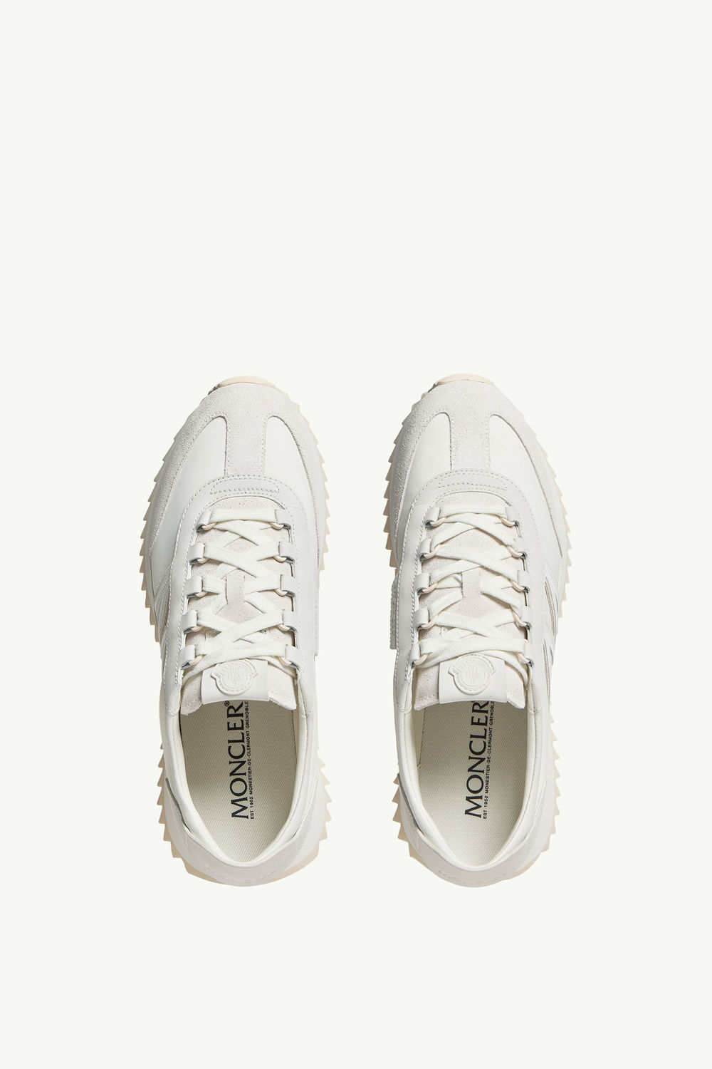 Pacey2 Sneaker aus Wild- und Nubukleder Herren Weiß Moncler 5
