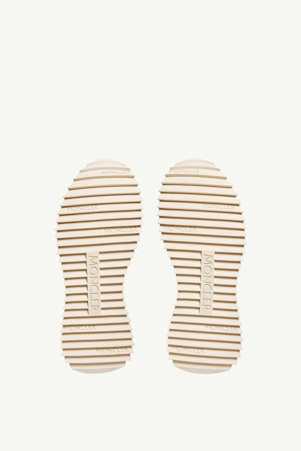 Sneakers Pacey2 en daim et nubuck Hommes Blanc Moncler 6