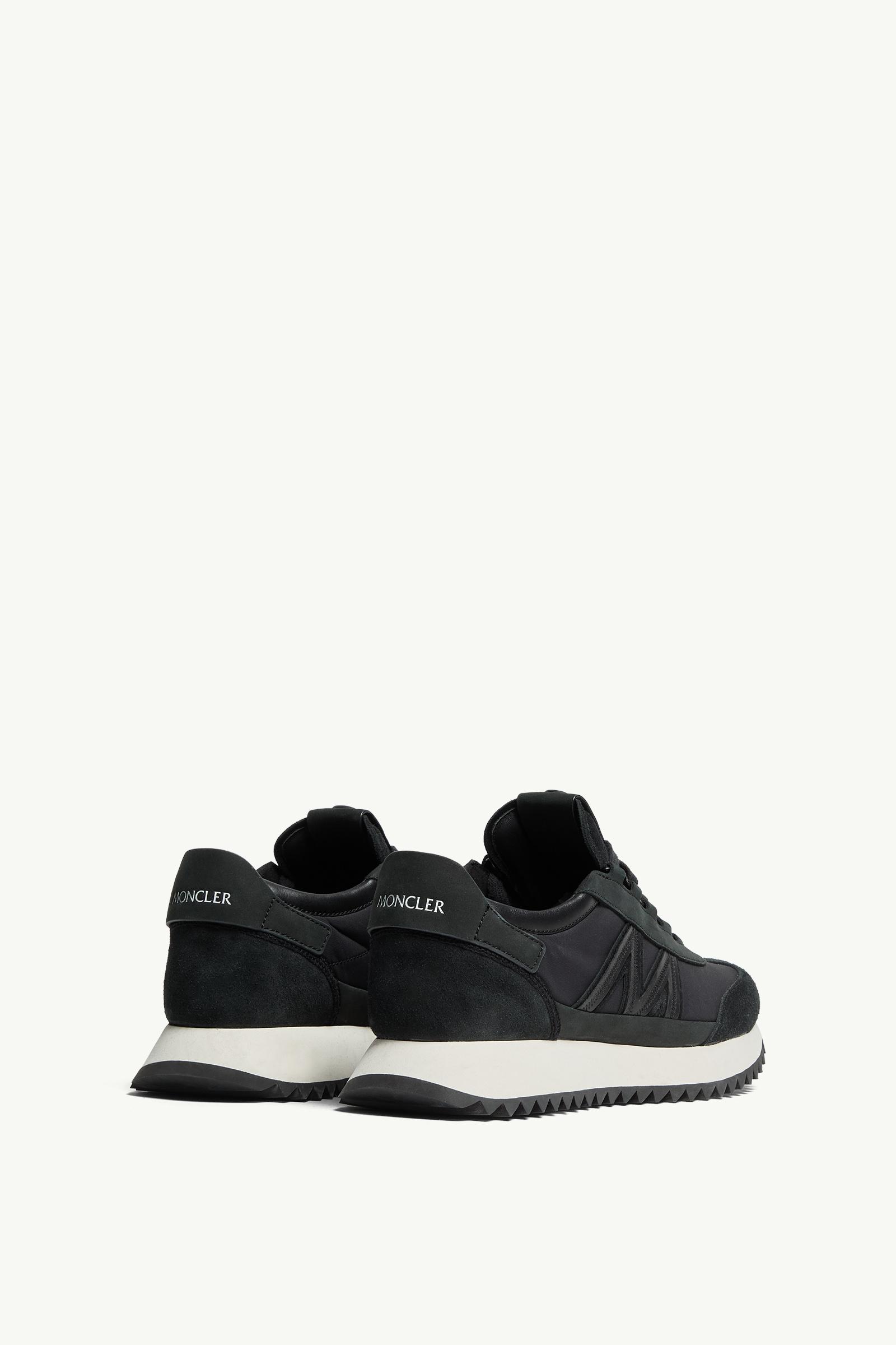 スニーカー MONCLER Moncler Pacey2 Sneakers (K209A4M00210 M7280 04A) Black Pacey2 Suede & Nubuck Sneakers - Sneakers for Men