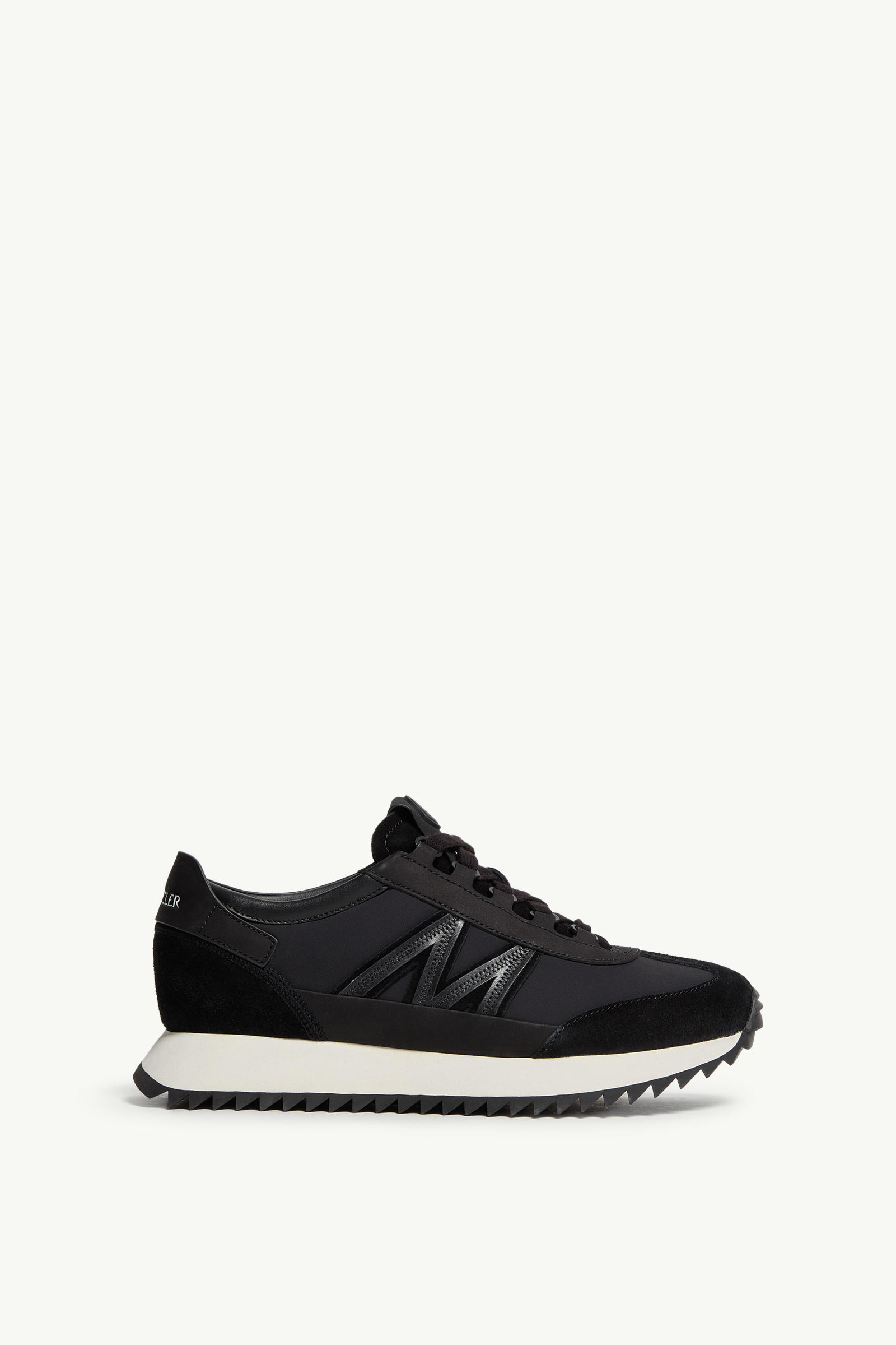 Pacey2 Suede & Nubuck Sneakers Men Black Moncler 0