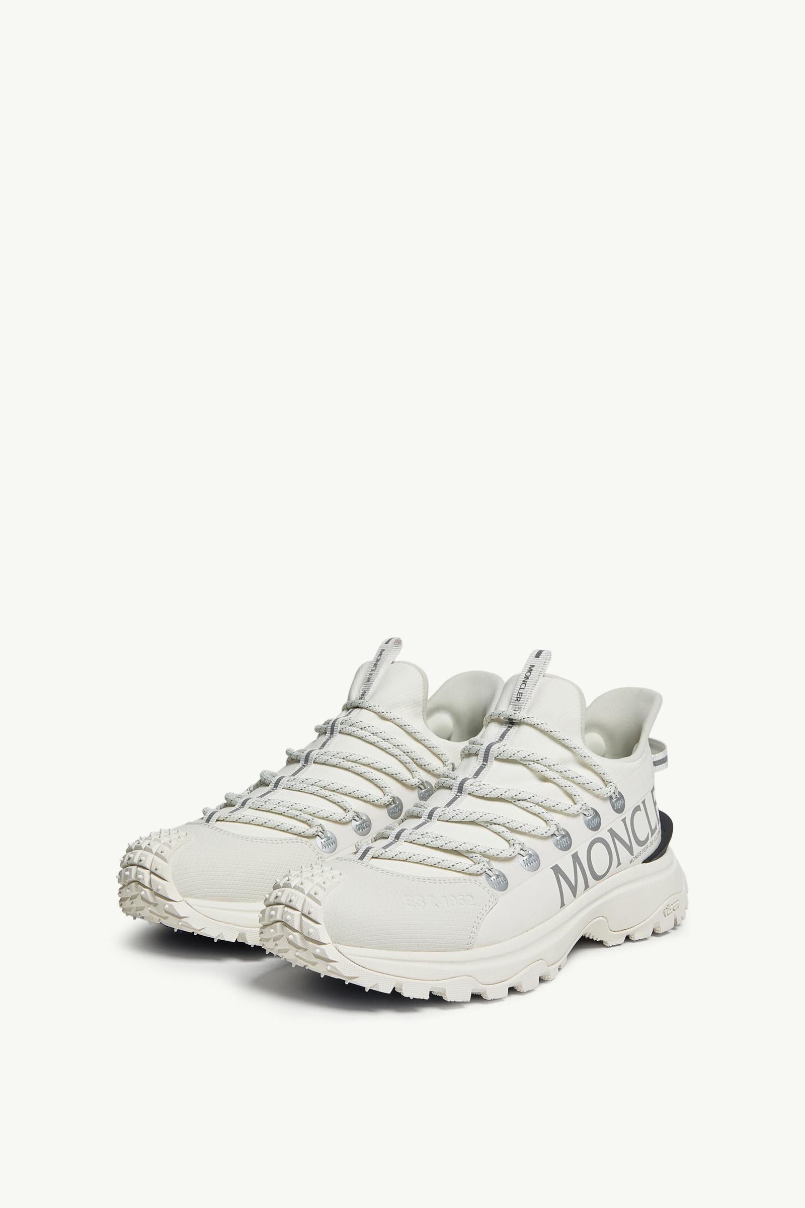 【新品未使用】MONCLER TRAILGRIP LITE 2 スニーカー ホワイト Trailgrip Lite 2 スニーカー : トレーナー 向けの