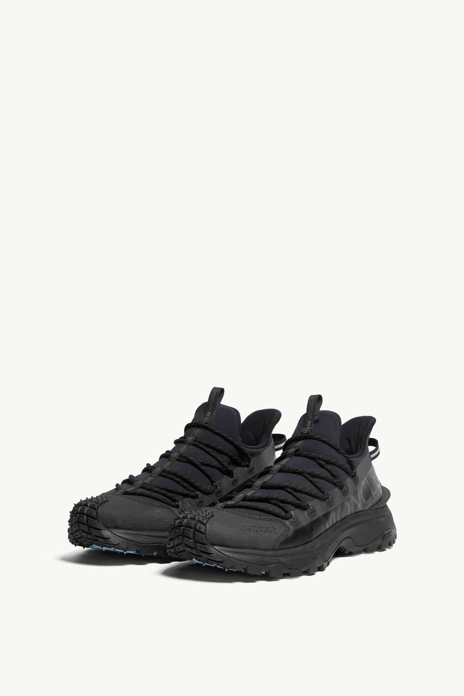 Moncler \"Trailgrip Lite 2\" ブラックスニーカー ブラック Trailgrip Lite 2 スニーカー : トレーナー 向けの