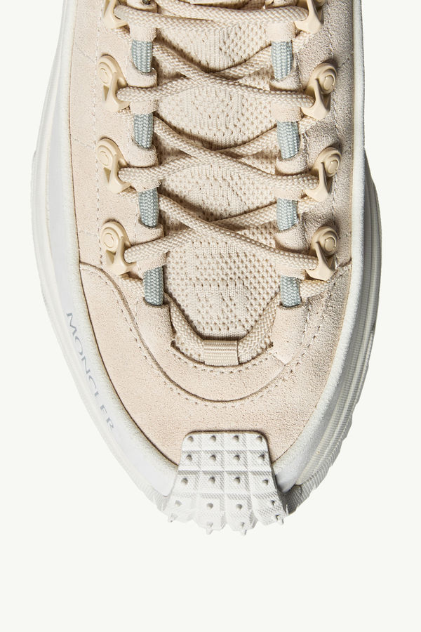 Trailgrip Lite3 Nubuck & Suede Trainers Men White Ivory Moncler 2