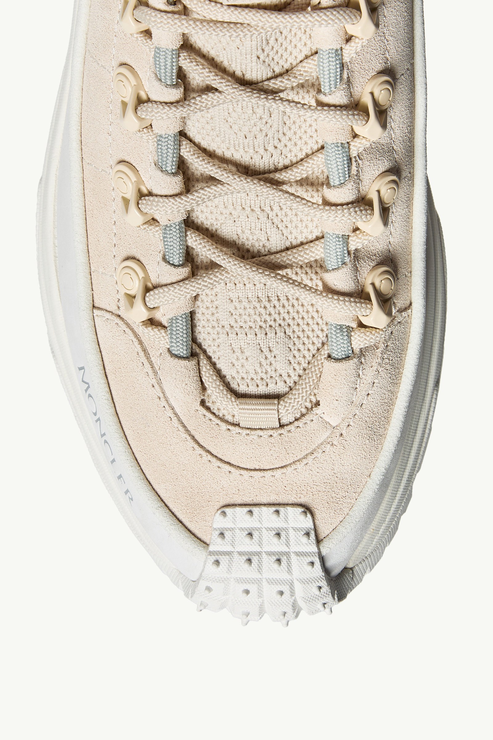 Trailgrip Lite3 Nubuck & Suede Trainers Men White Ivory Moncler 2