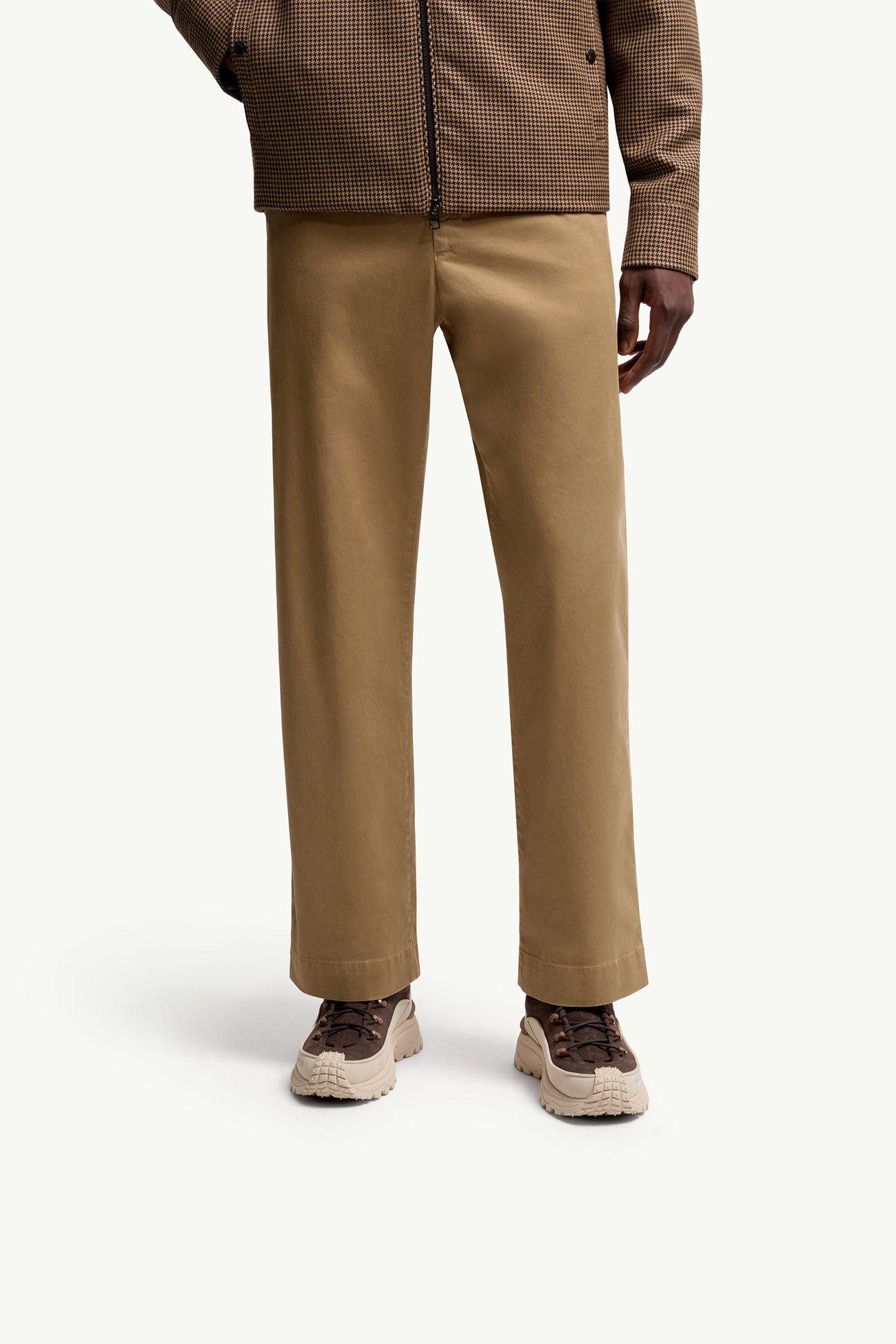 Trailgrip Lite3磨絨革和麂皮運動鞋 男士 啡色 Moncler 1