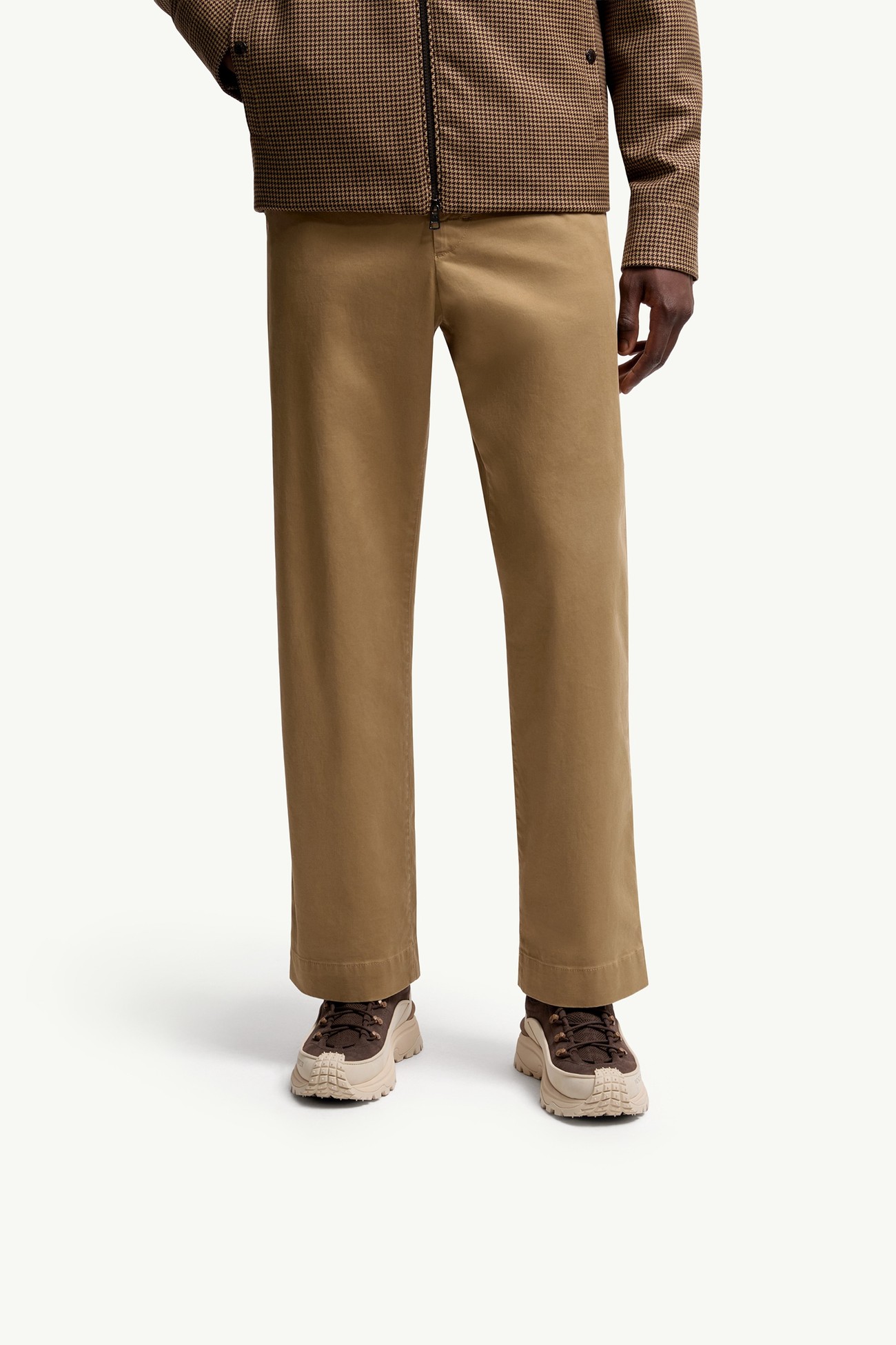Trailgrip Lite3磨絨革和麂皮運動鞋 男士 啡色 Moncler 1