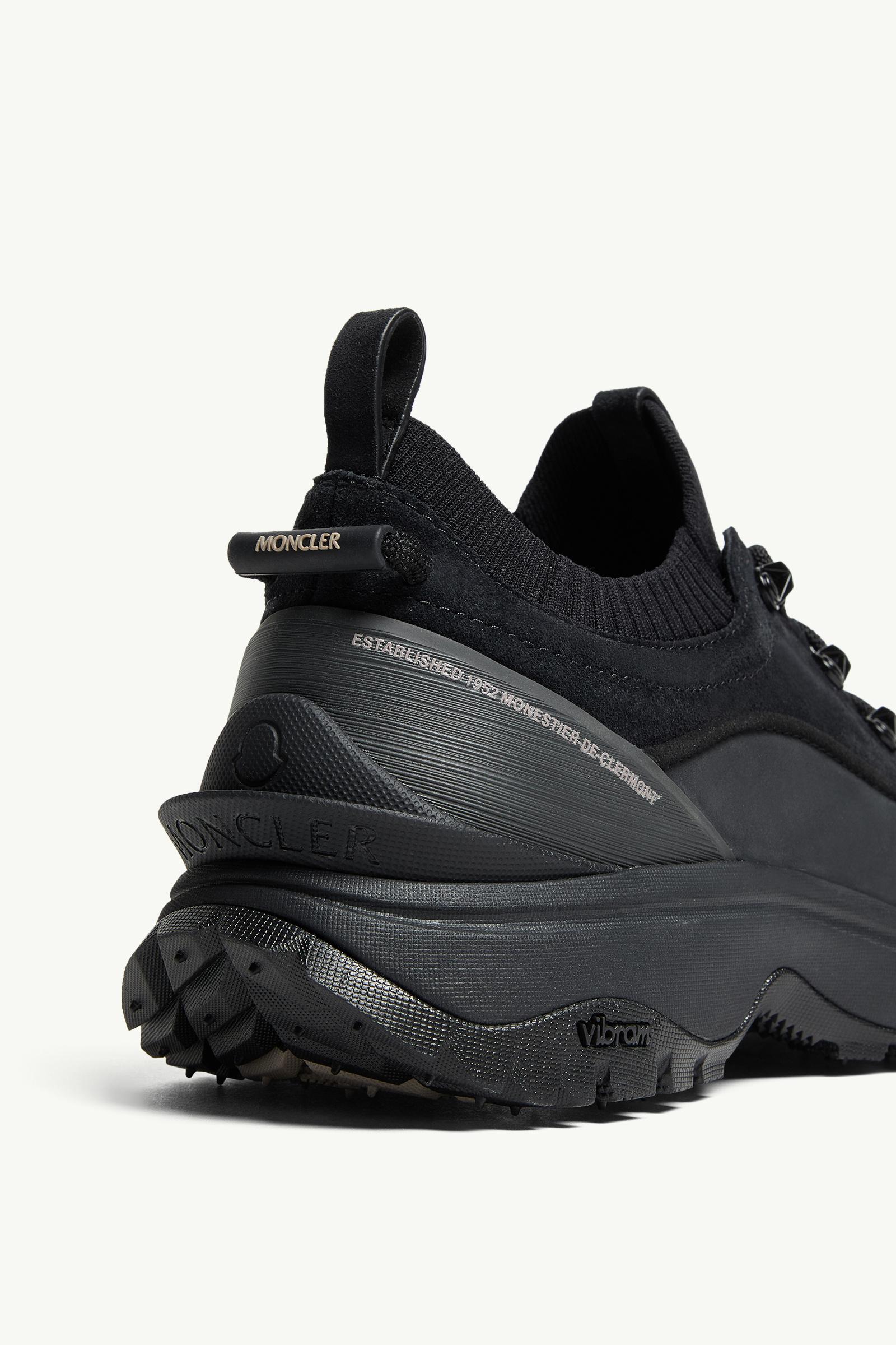 Black Trailgrip Lite3 Nubuck & Suede Sneakers - Sneakers for