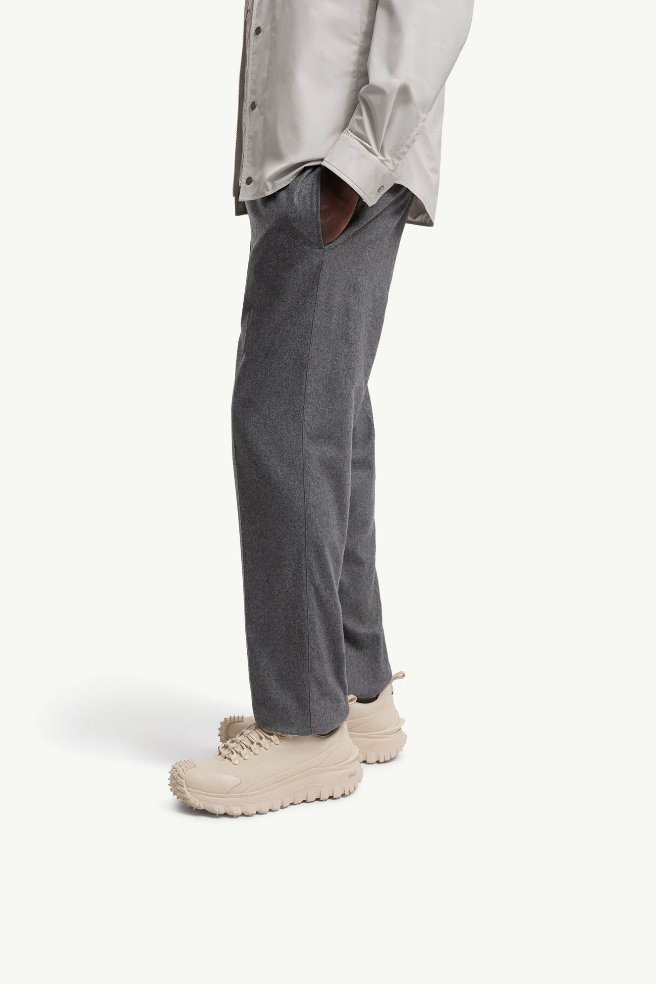 Trailgrip APEX2GTX Nubuck & Leather Trainers メンズ ホワイト Moncler 1