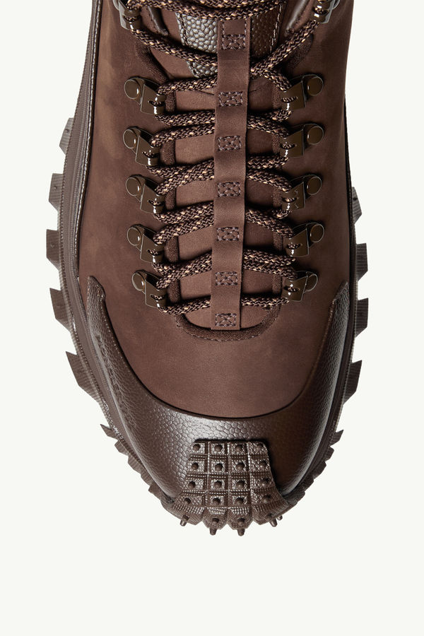 Trailgrip APEX2GTX Nubuck & Leather Trainers Men Brown Moncler 2