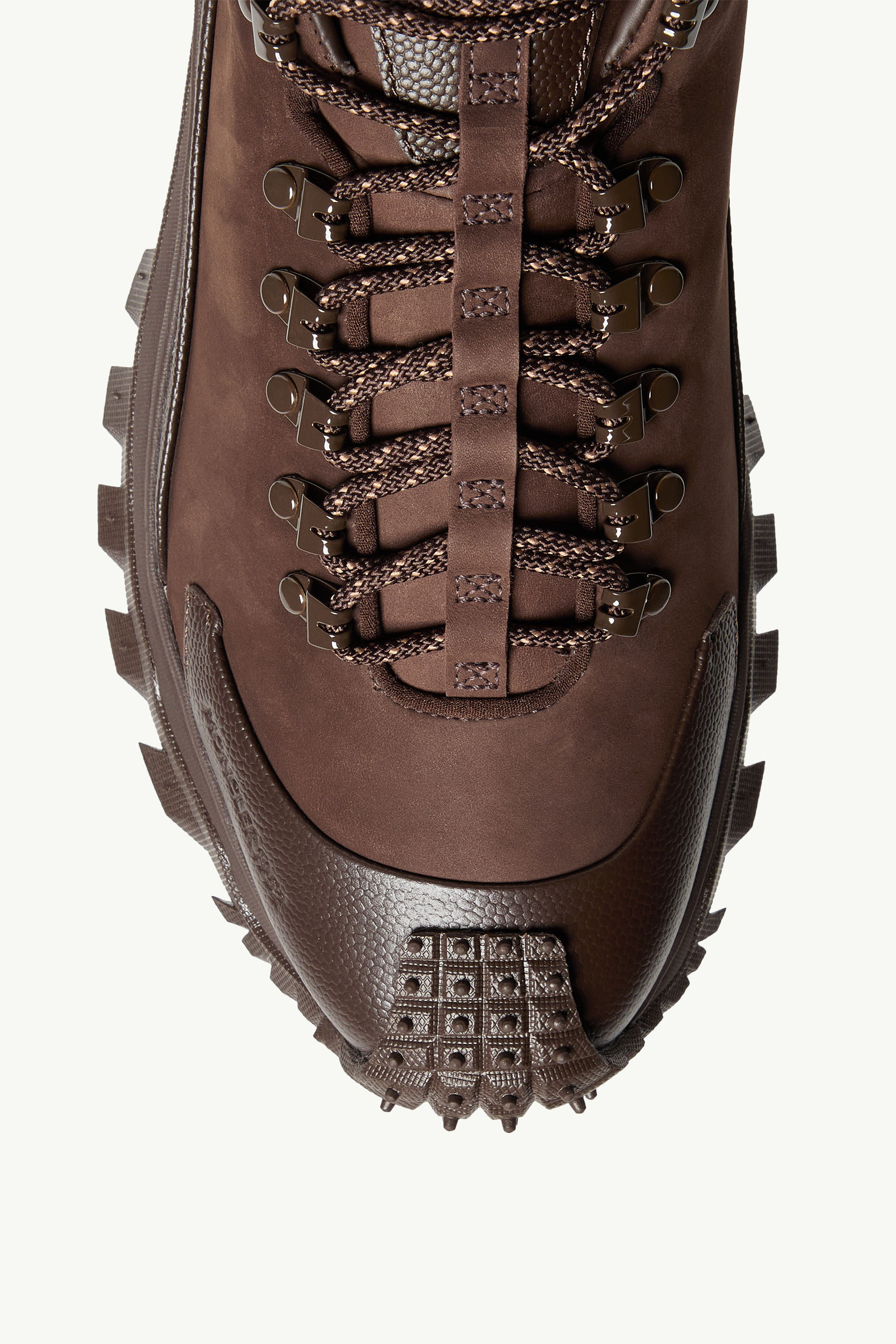 Trailgrip GTX Nubuck & Leather Trainers Men Brown Moncler 2