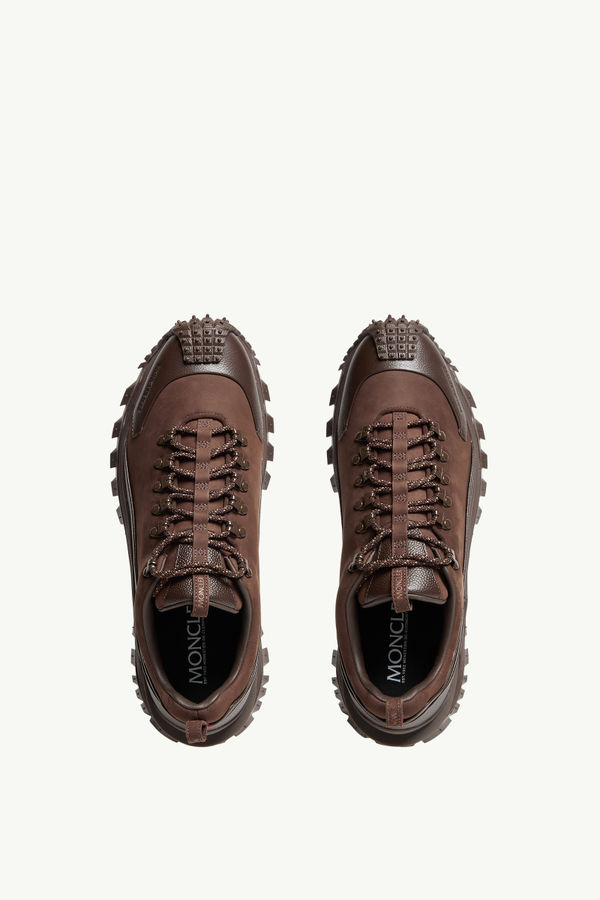 Trailgrip APEX2GTX Nubuck & Leather Trainers Men Brown Moncler 5