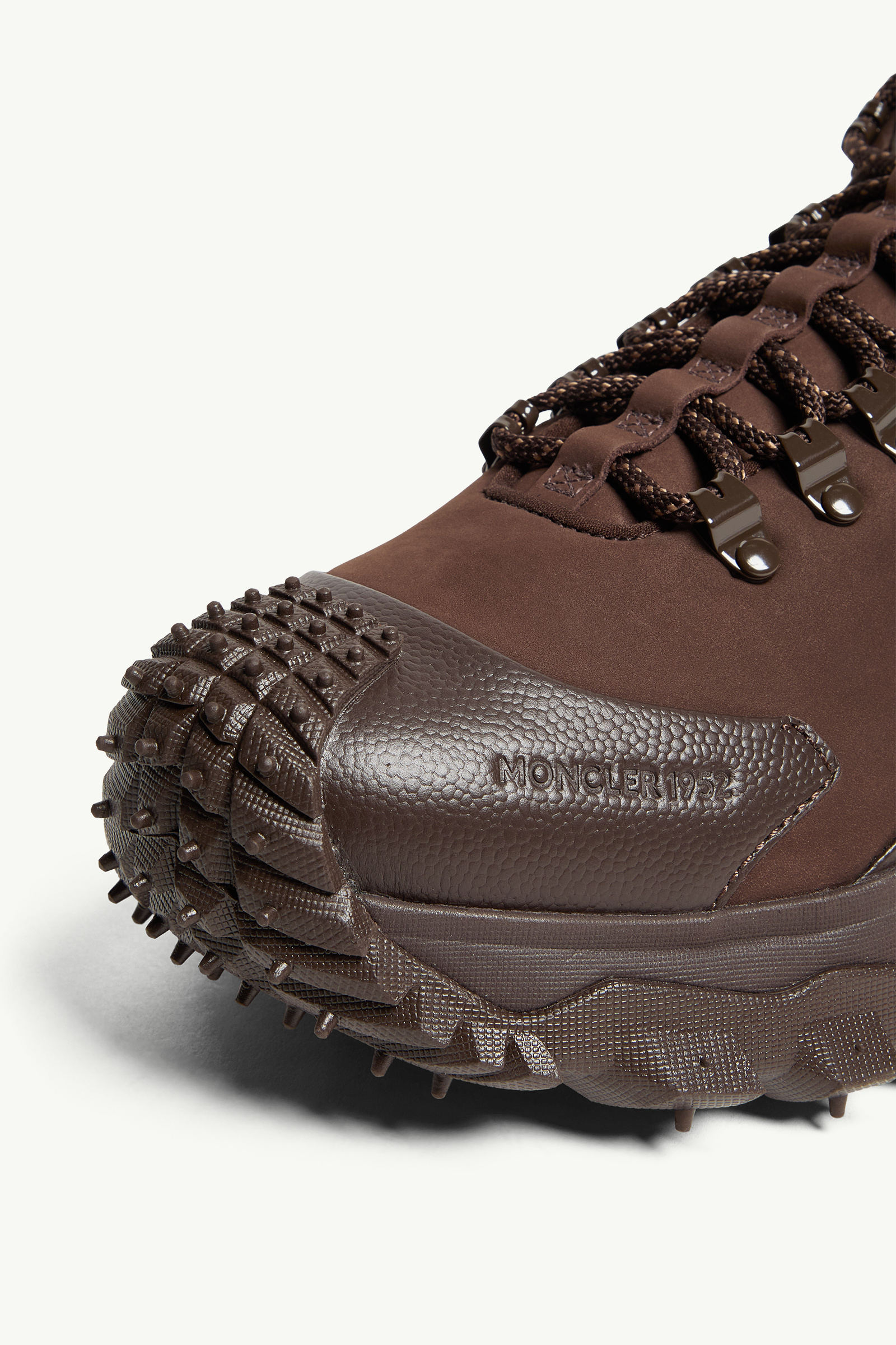 Trailgrip GTX Nubuck & Leather Trainers Men Brown Moncler 7