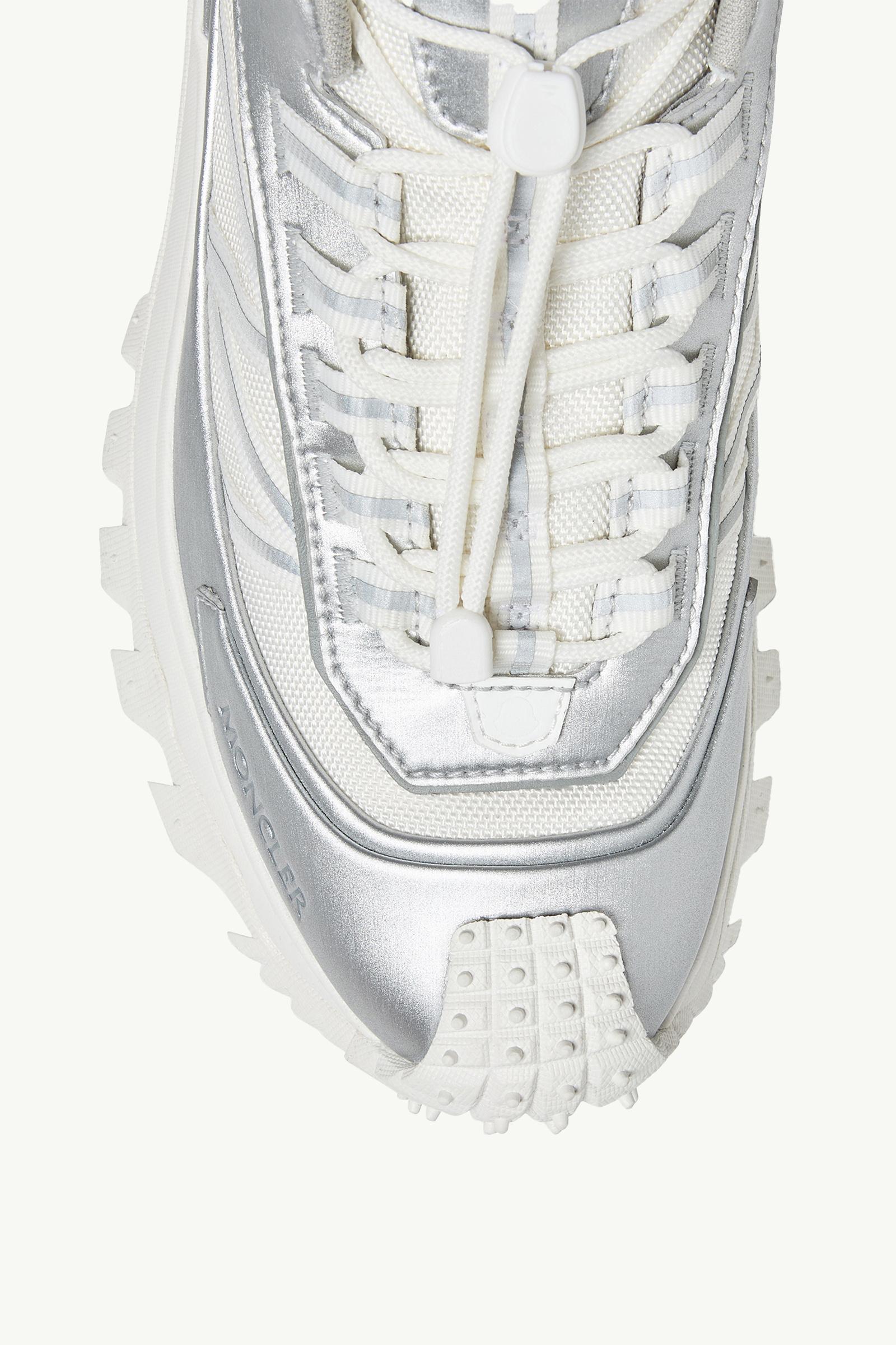 Silver Trailgrip GTX Leather Sneakers - Sneakers for Men | Moncler US
