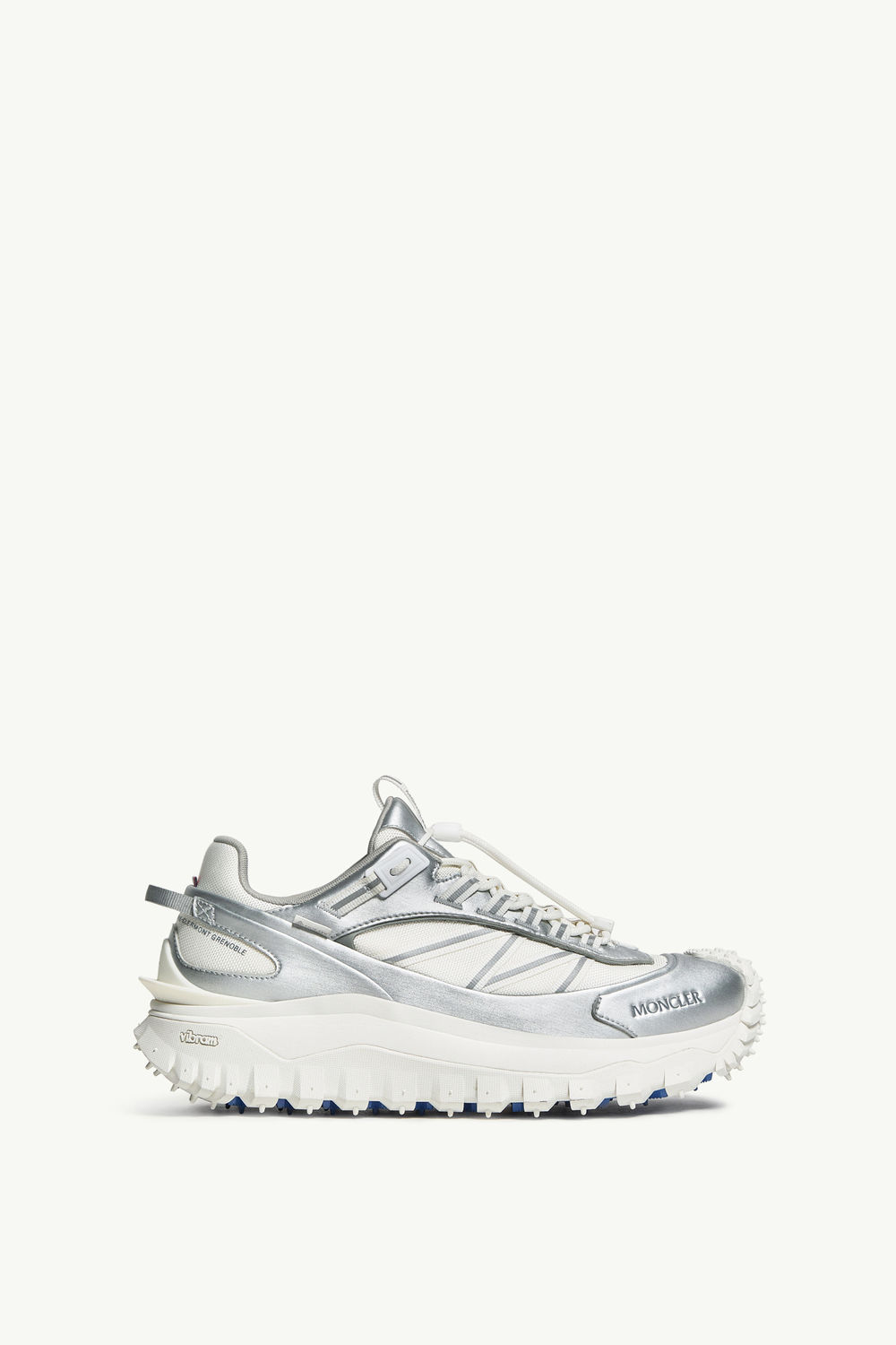 Trailgrip GTX Leather Trainers Men Silver Moncler 0