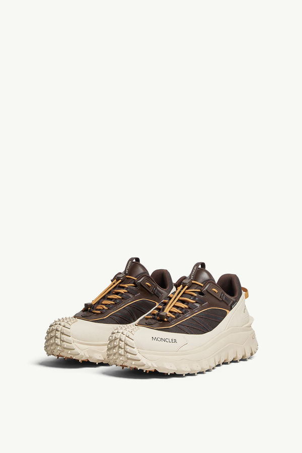 Trailgrip GTX Sneakers Men White & Brown Moncler 3