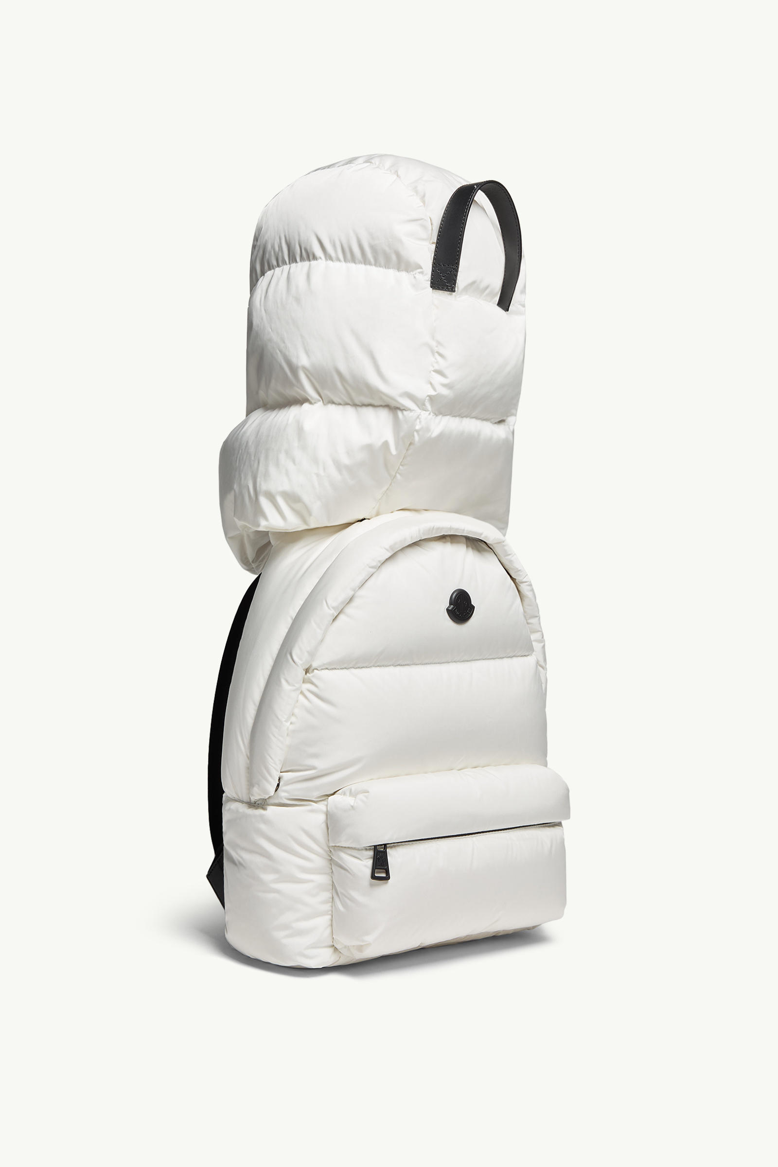 Caradoc Water-Repellent Backpack Men White Moncler 2