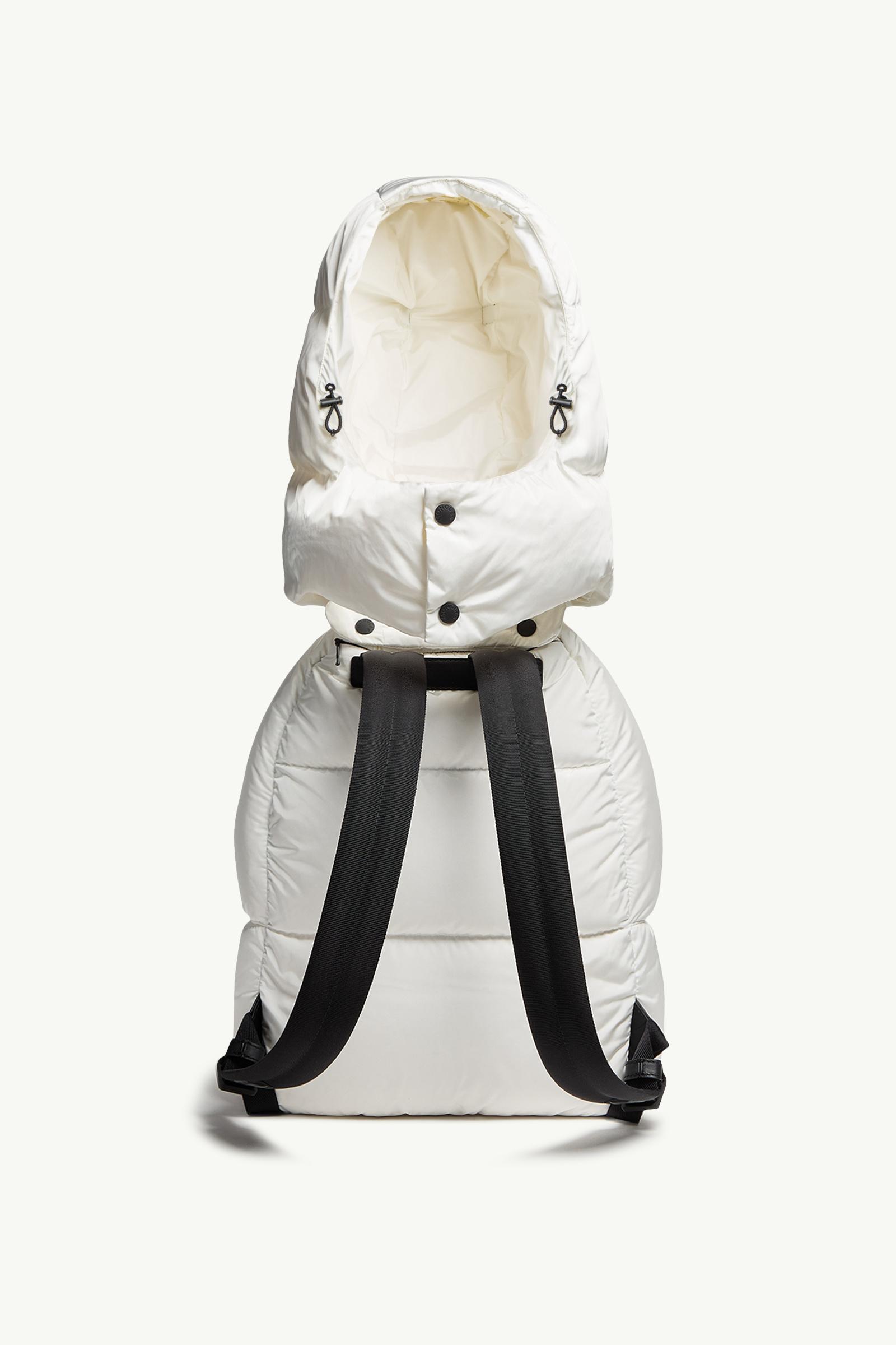 White Caradoc Backpack with Hood - Bags & Small Accessories for