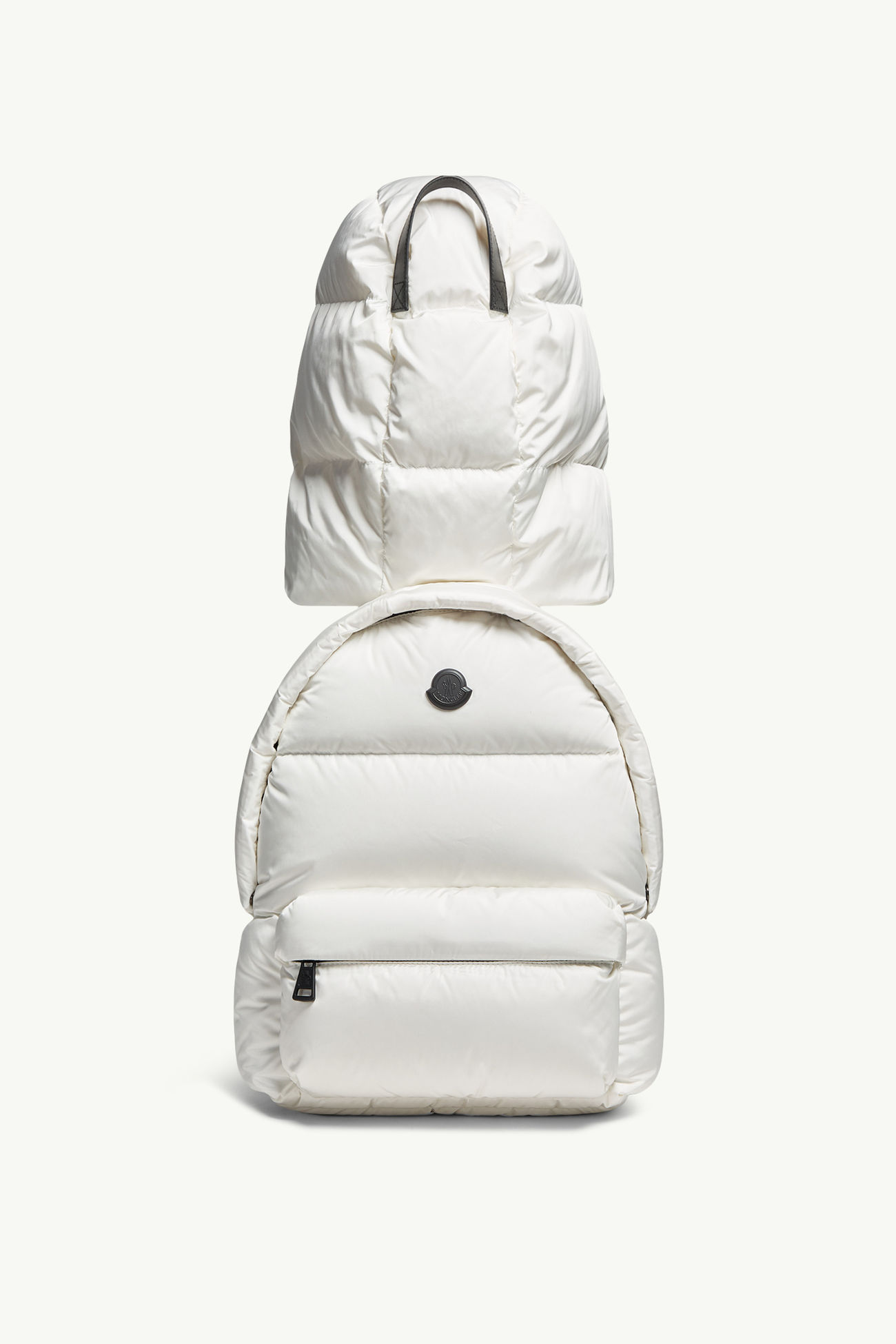 Zaino Idrorepellente Caradoc Uomo Bianco Moncler 0