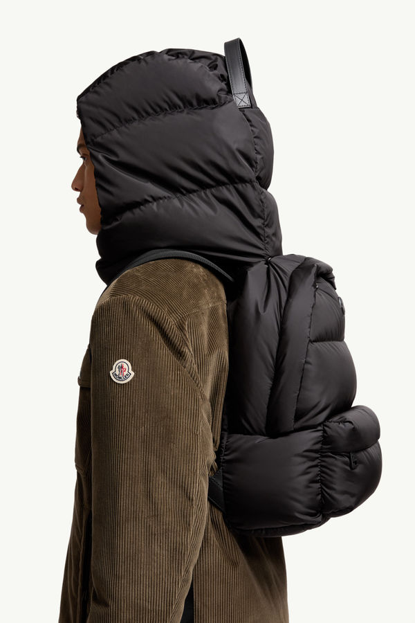 Caradoc Water-Repellent Backpack Men Black Moncler 1