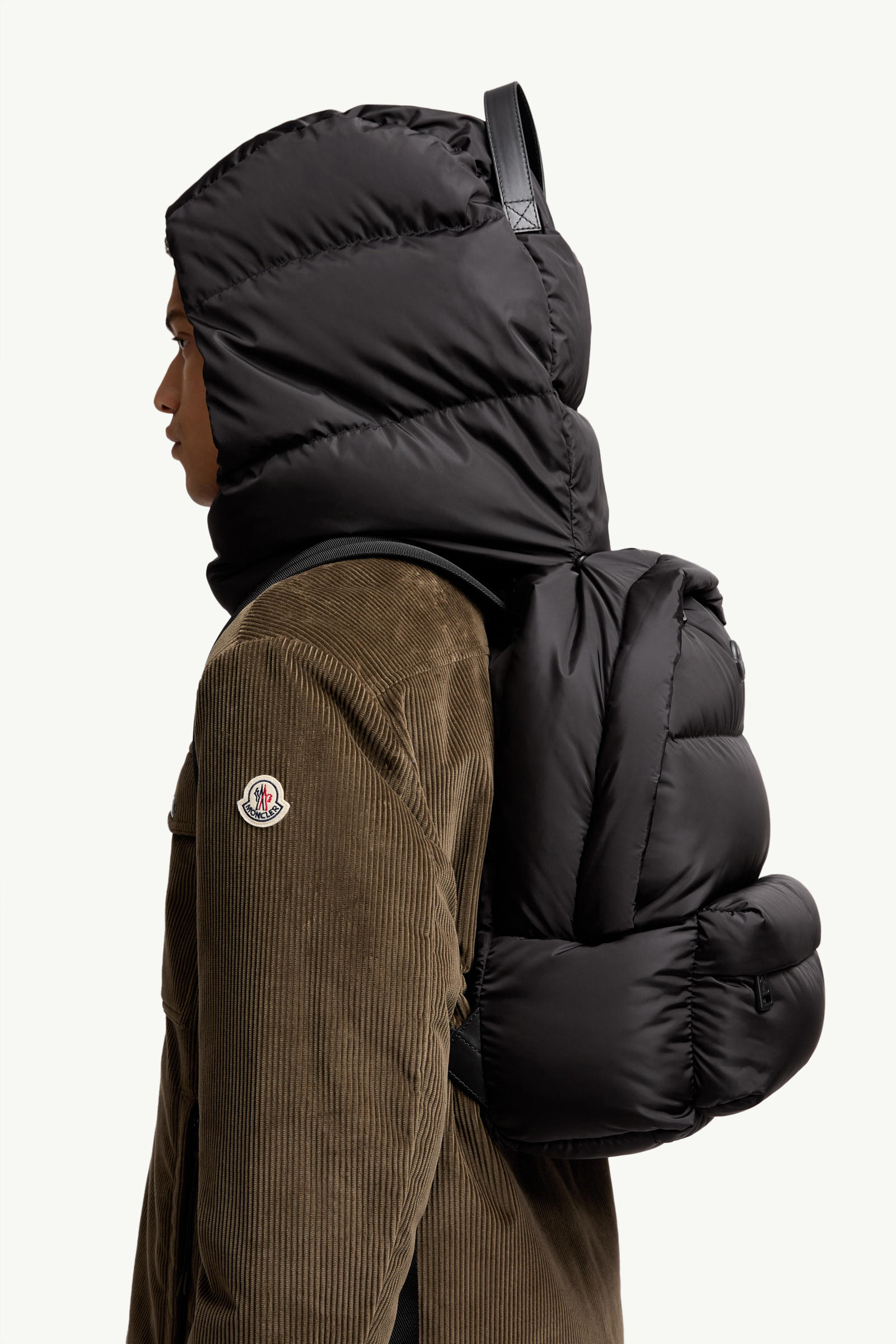 Caradoc Water-Repellent Backpack Men Black Moncler 1