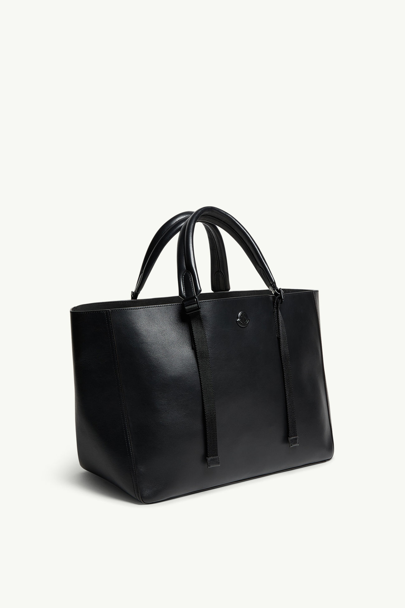 Cabas en cuir Carlo Mixte Noir Moncler 3